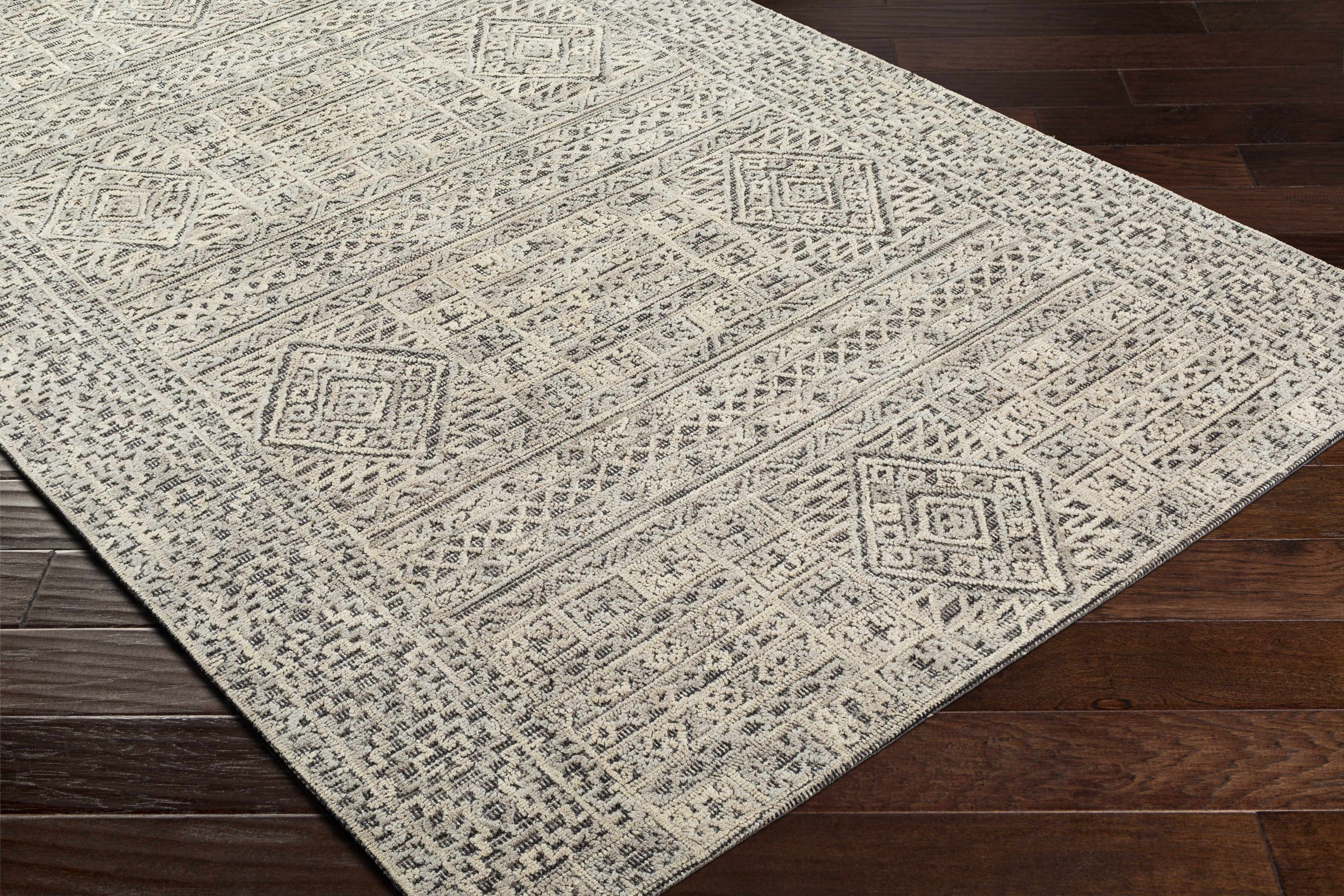 Nairne Textured Wool Area Rug - Clearance - Image 5