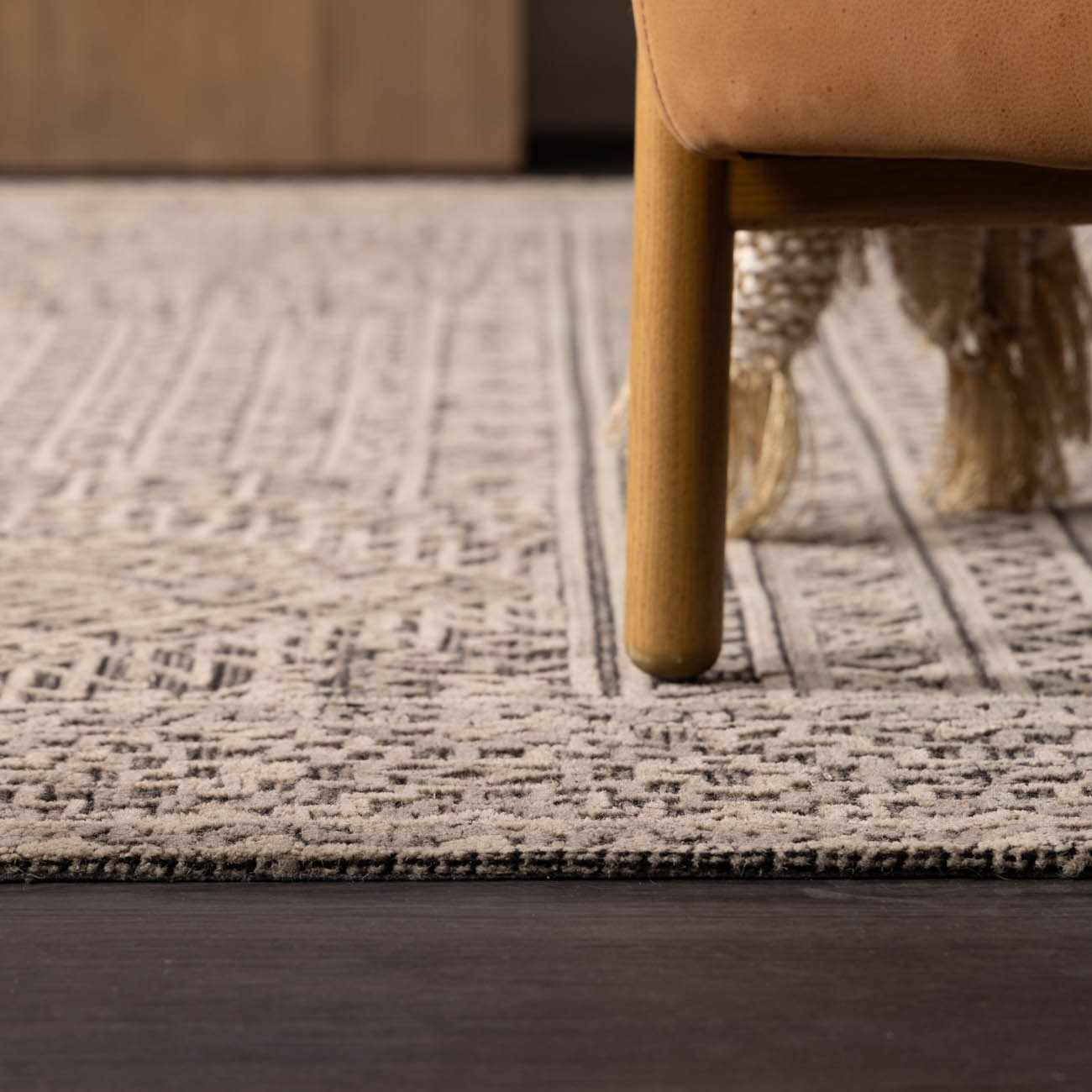 Nairne Textured Wool Area Rug - Clearance - Image 9