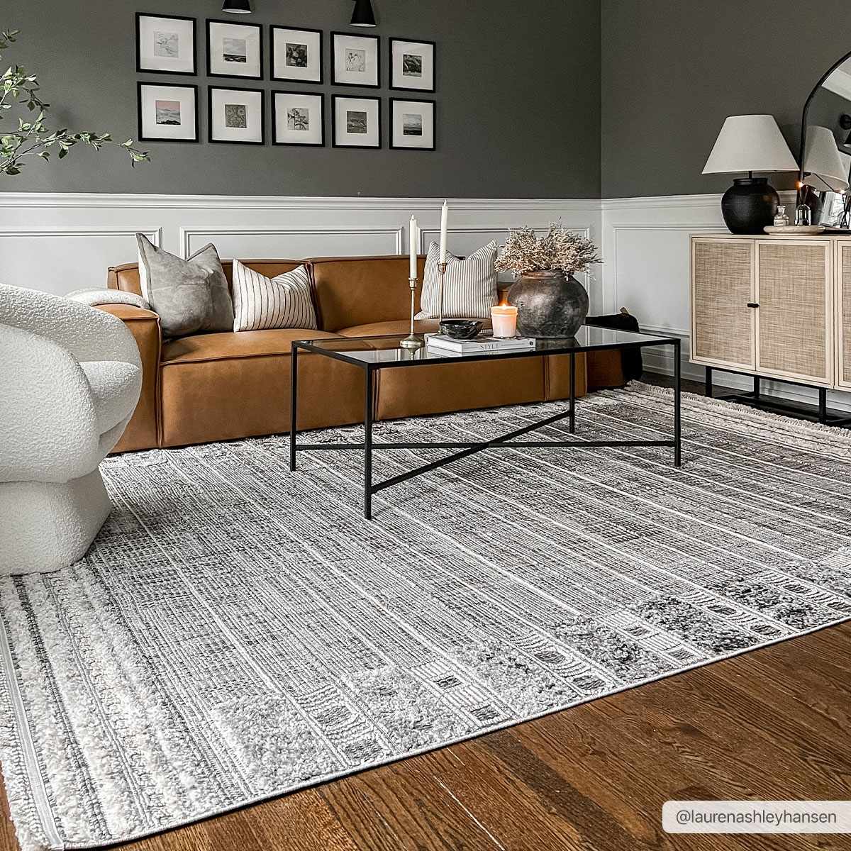 Naivasha Elegant High/Low Area Rug - Image 2
