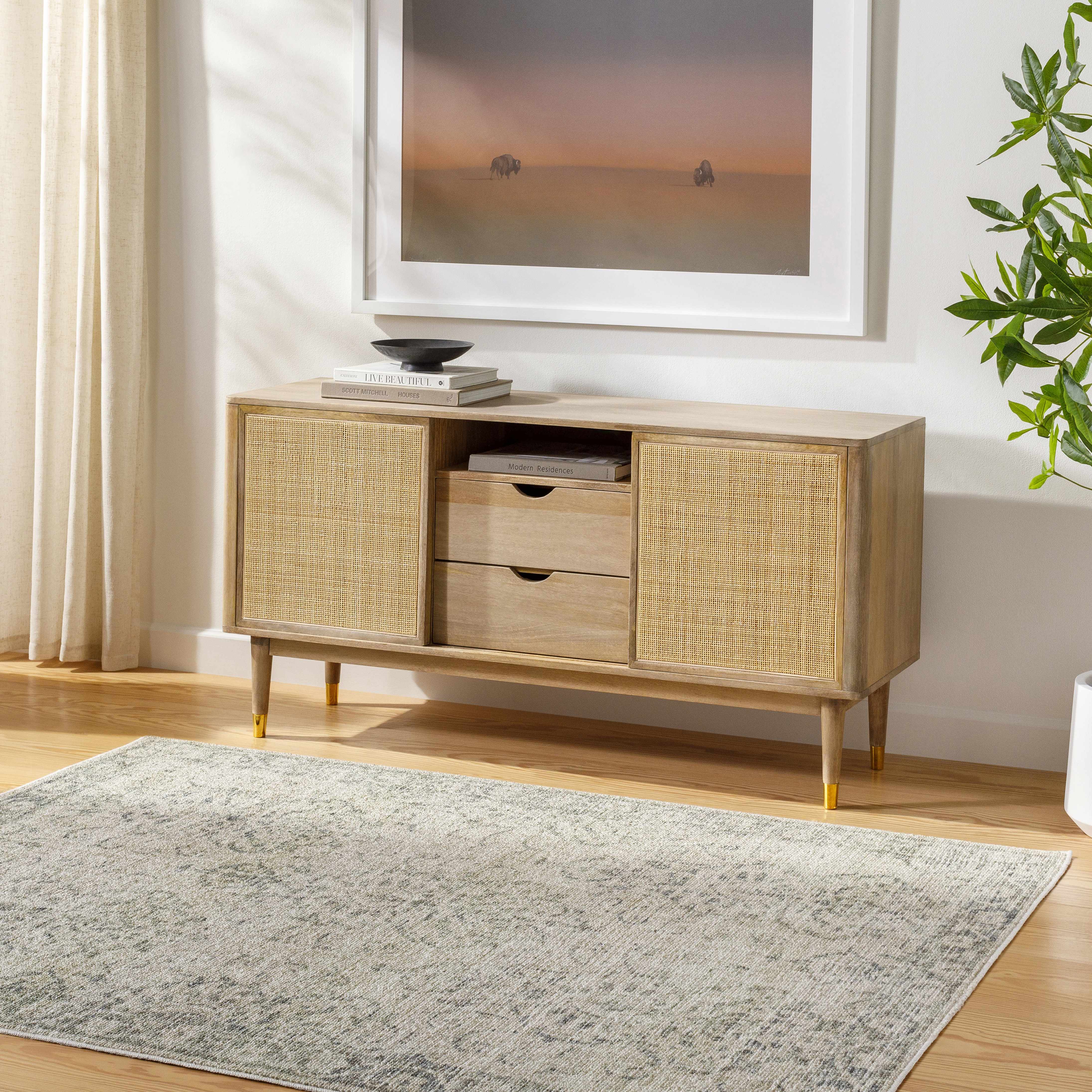Najib Washable Area Rug - Image 2