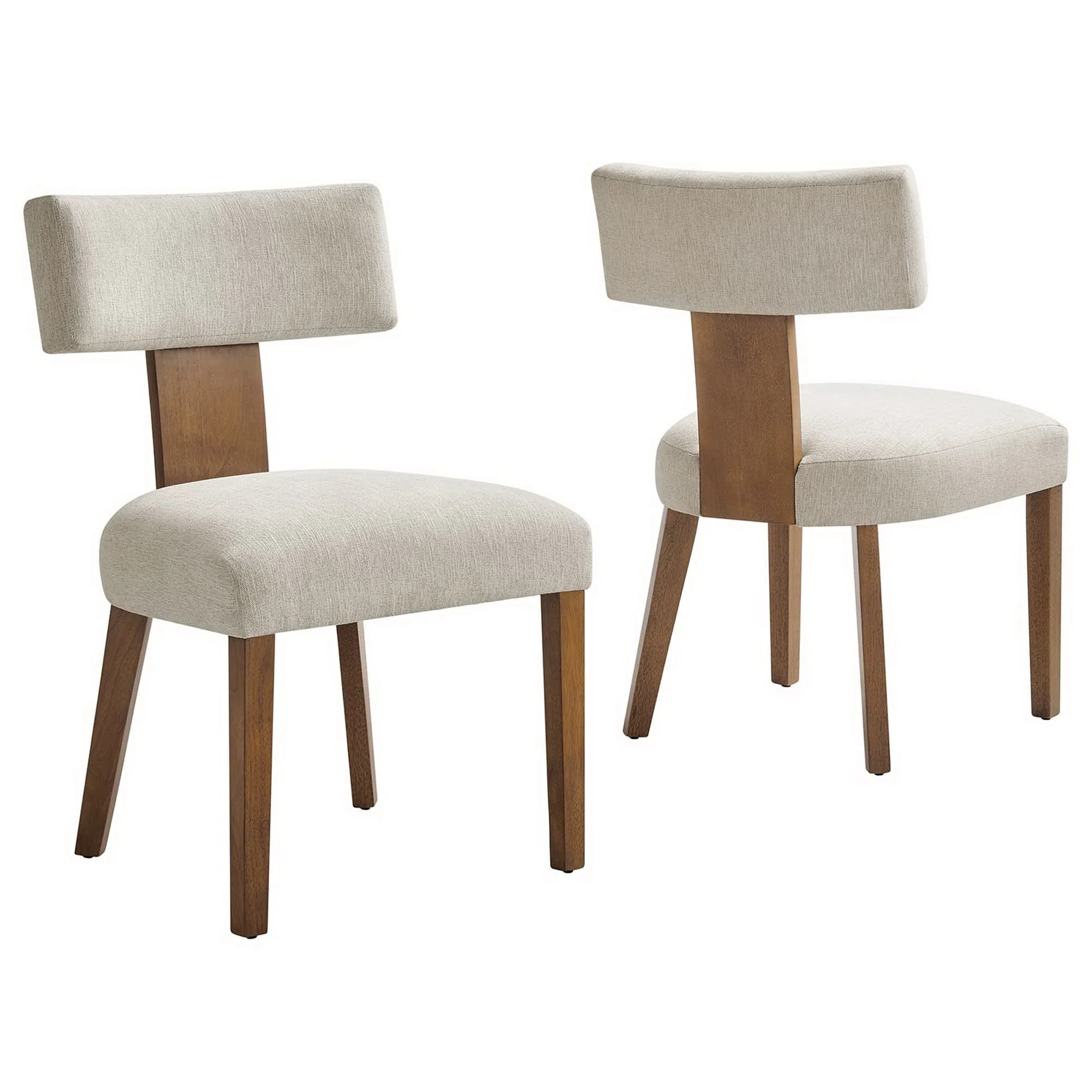 Nalani Fabric Upholstered Dining Chairs Set of 2 by Modway - Image 26