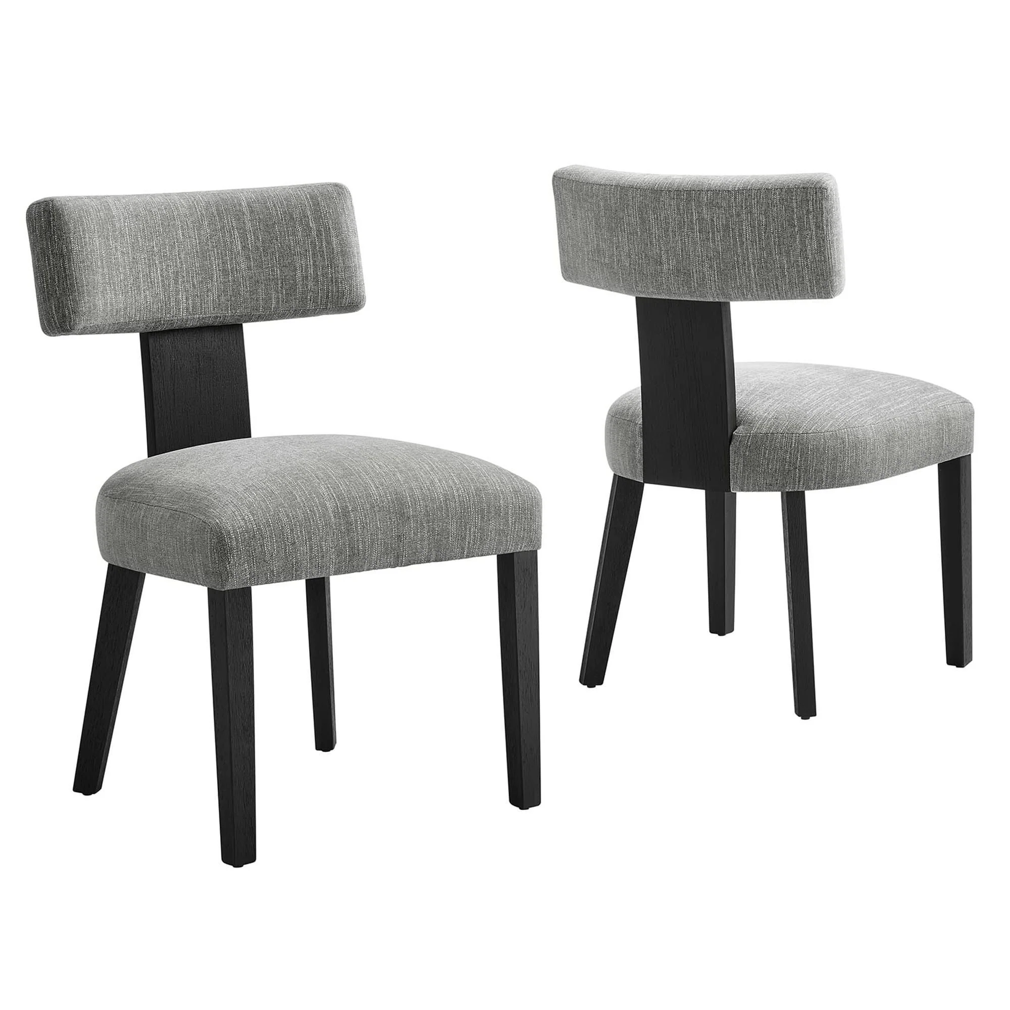 Nalani Fabric Upholstered Dining Chairs Set of 2 by Modway - Image 28