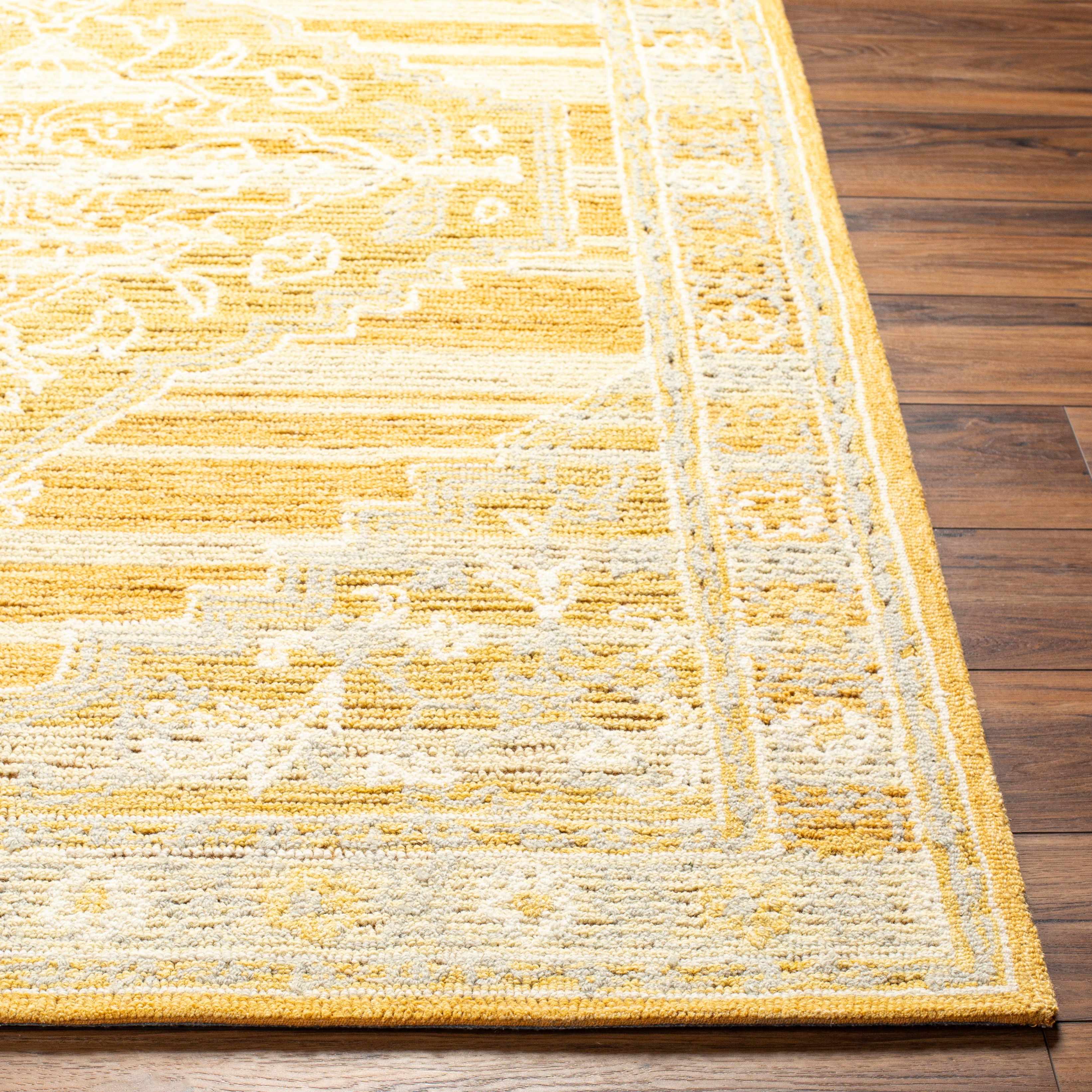 Nani Camel Wool Blend Area Rug - Clearance - Image 3