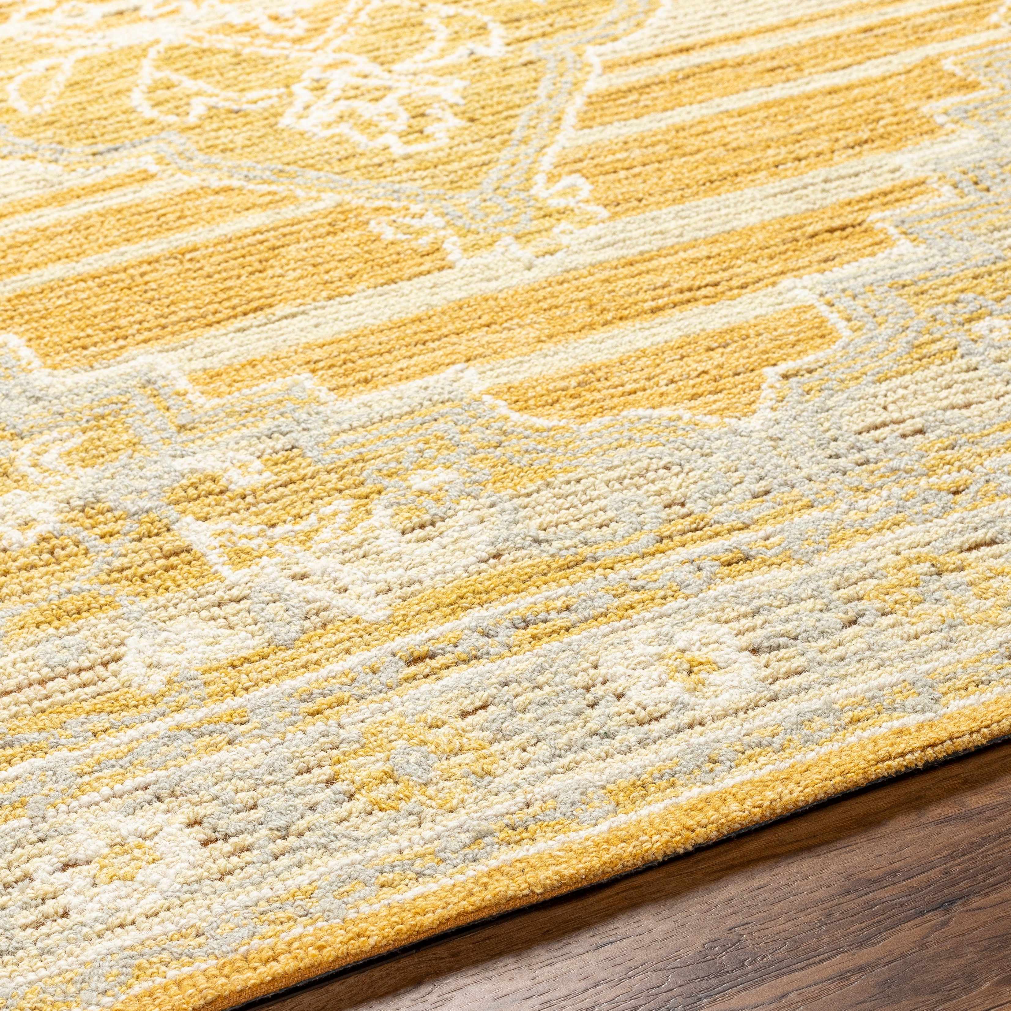 Nani Camel Wool Blend Area Rug - Clearance - Image 6