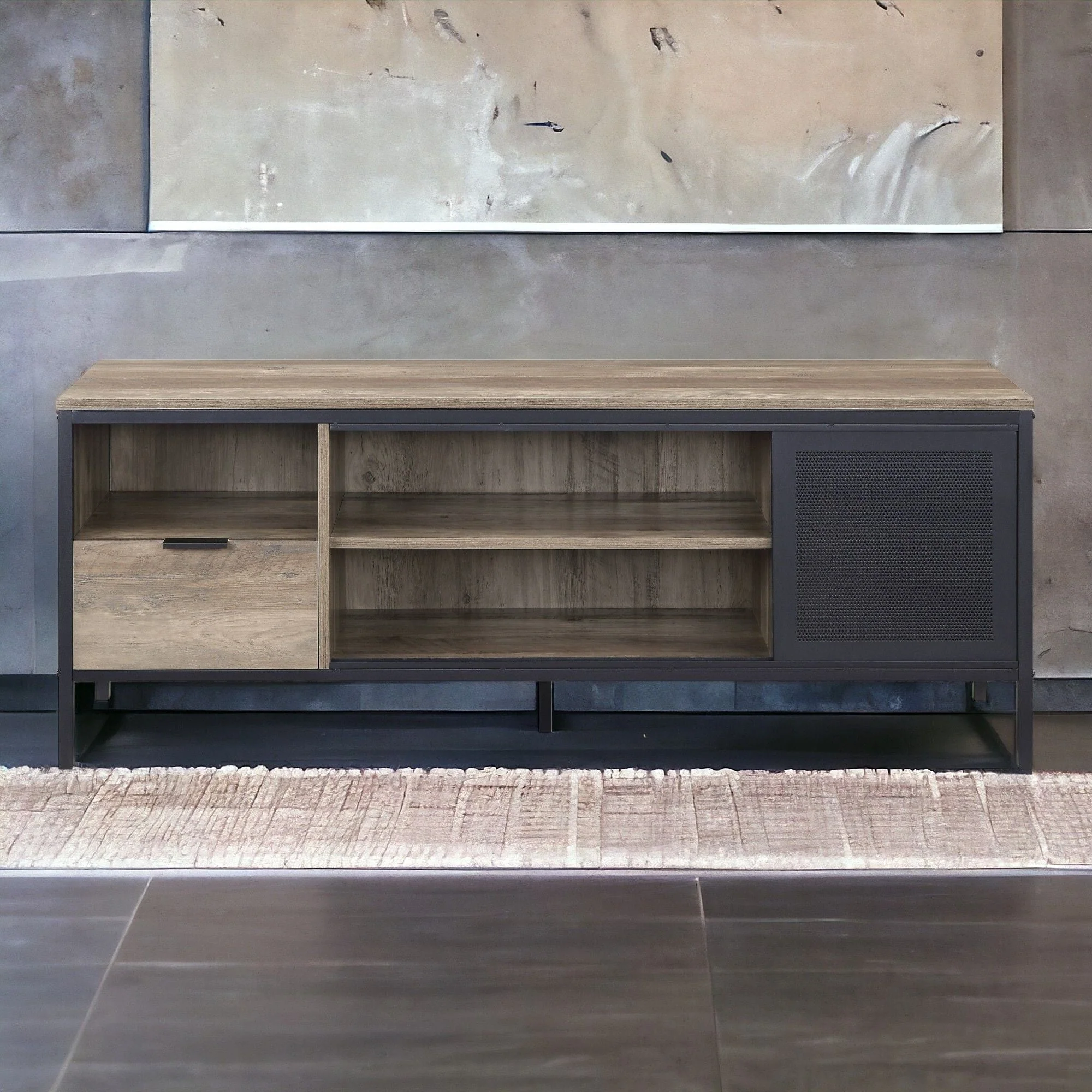 Nantan - Rustic TV Stand - Image 5