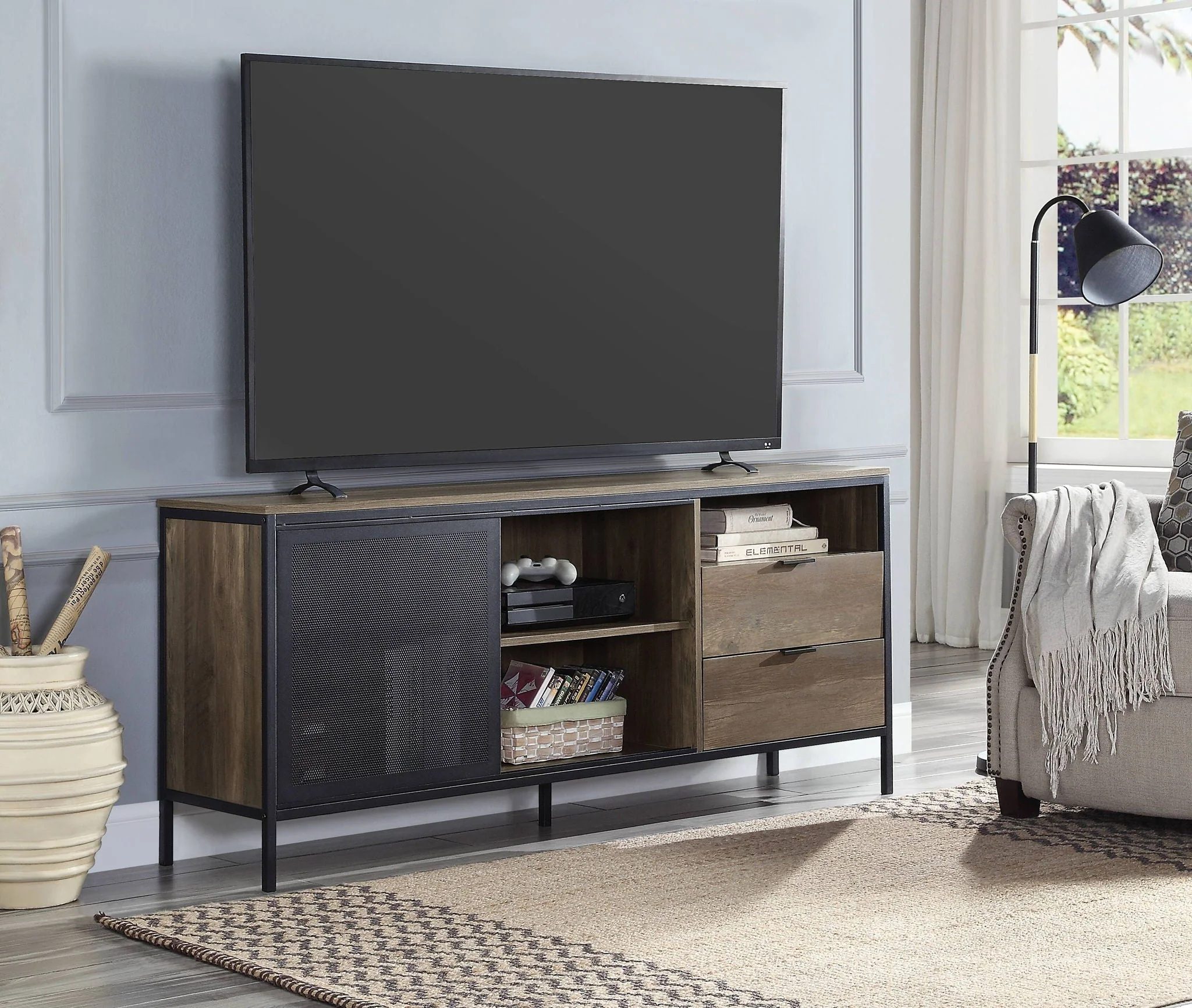 Nantan - Rustic TV Stand - Image 8
