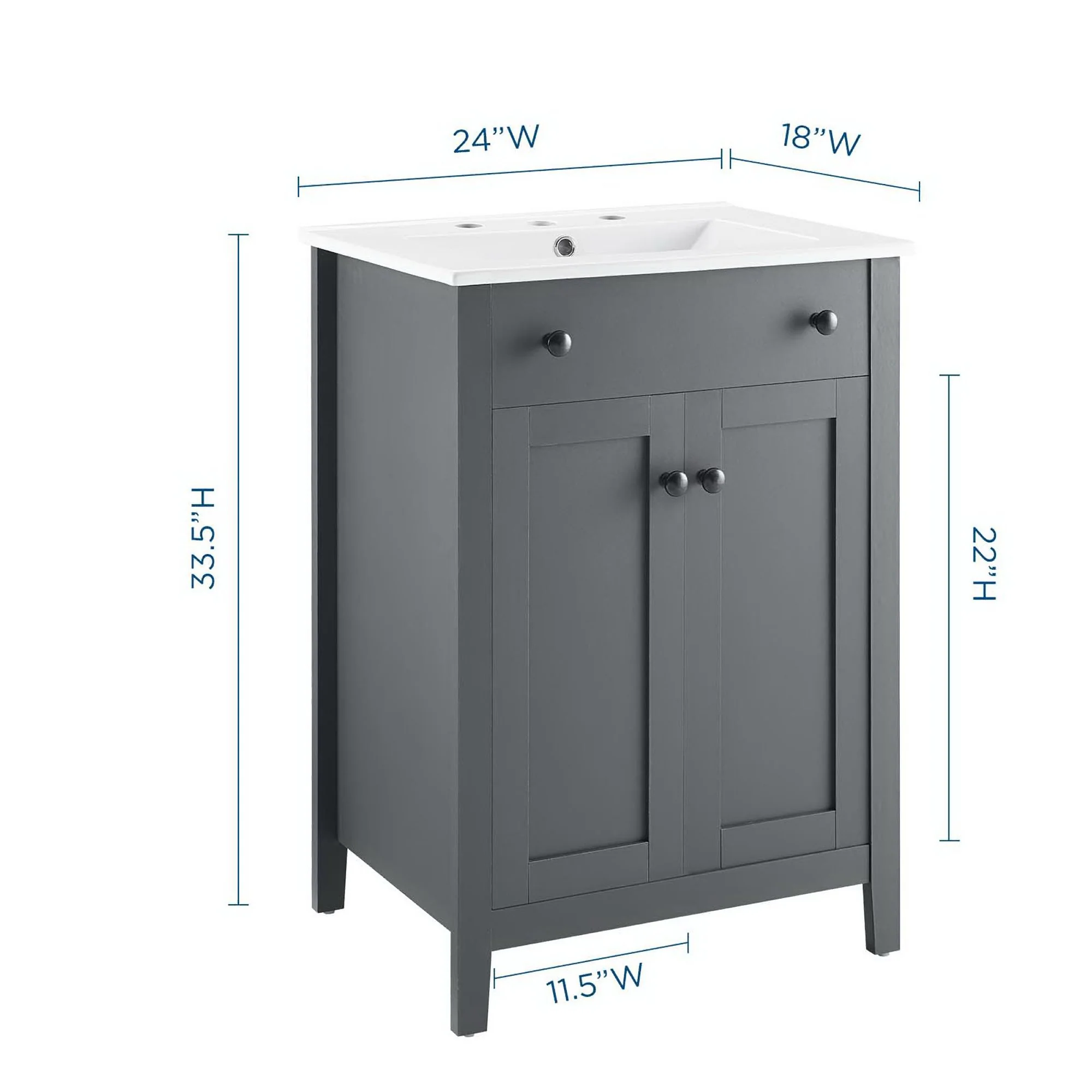 Nantucket 24" Bathroom Vanity by Modway - Image 13