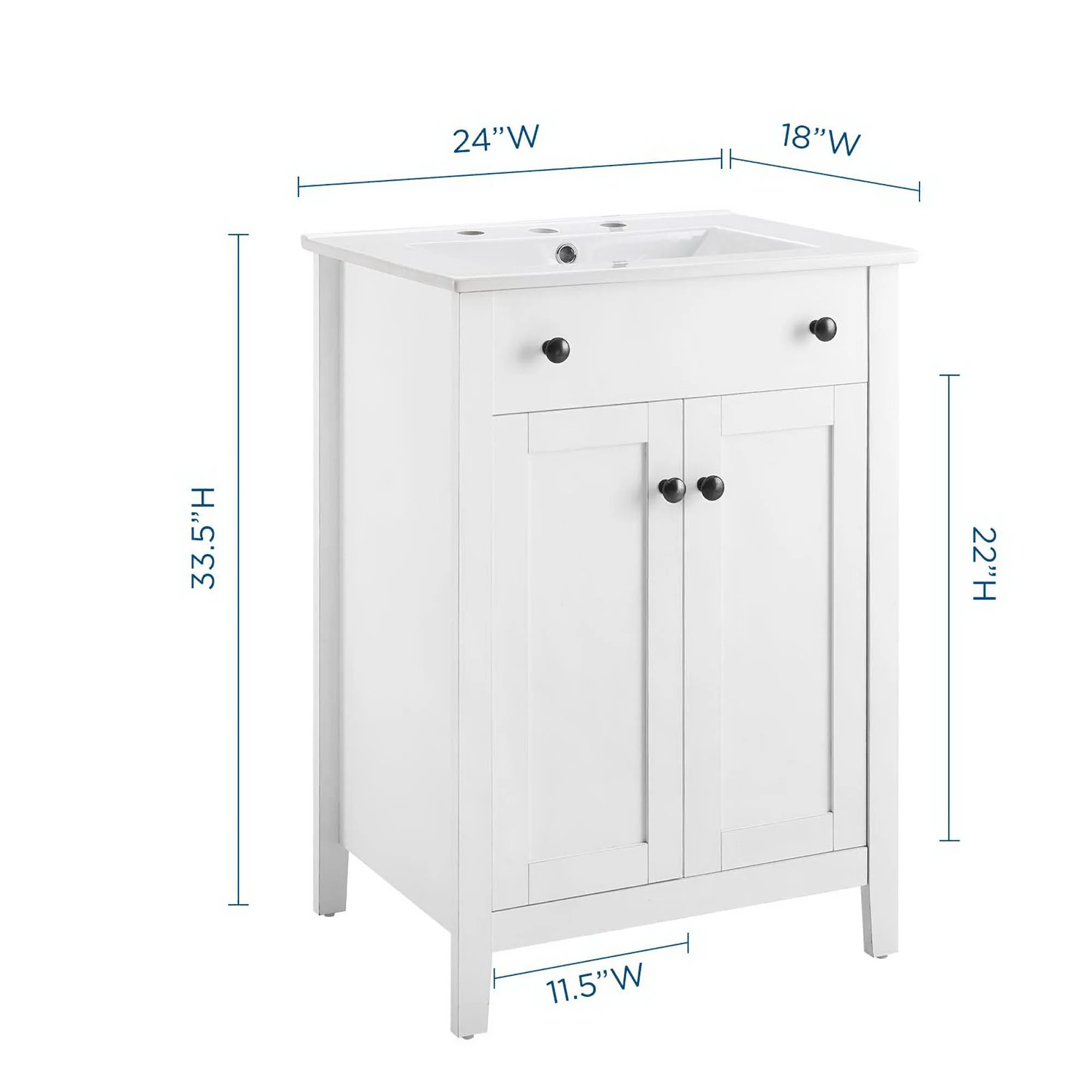 Nantucket 24" Bathroom Vanity by Modway - Image 2
