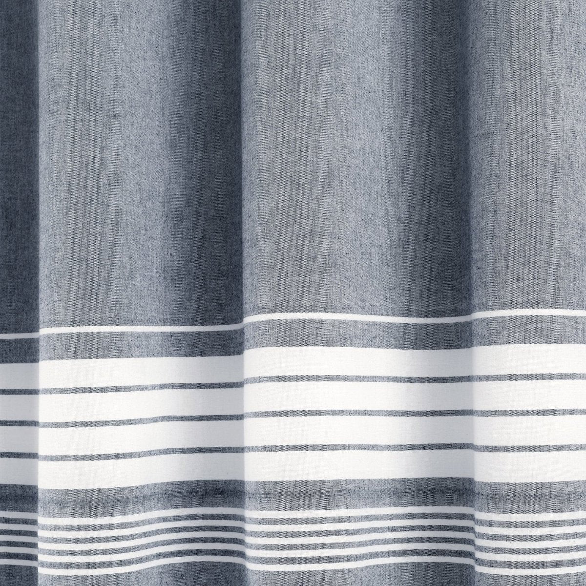 Nantucket Yarn Dyed Tassel Fringe Shower Curtain - Image 11