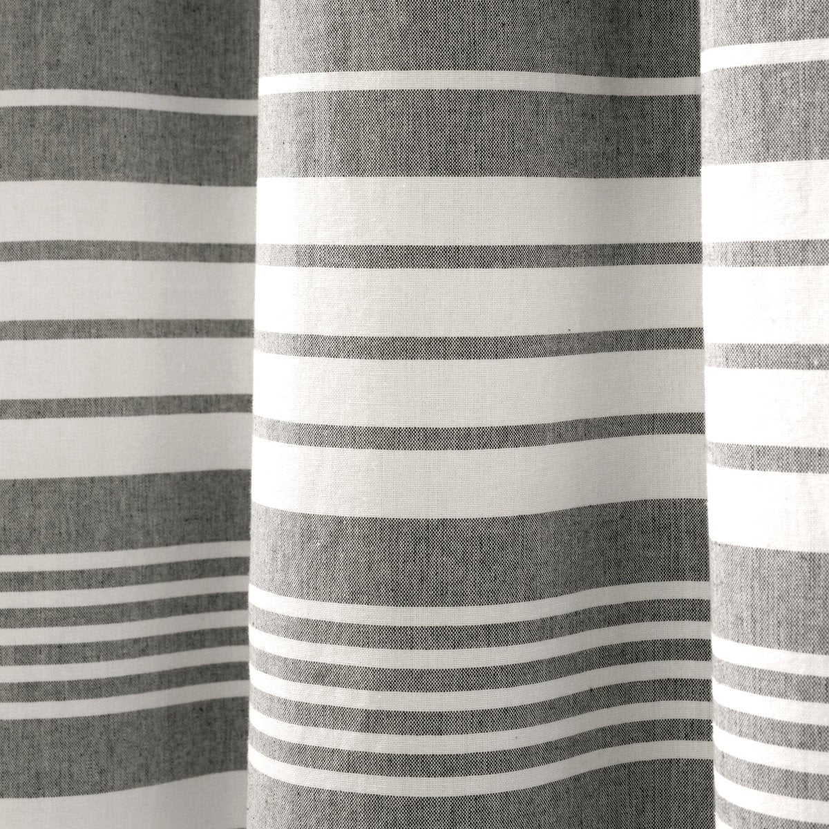 Nantucket Yarn Dyed Tassel Fringe Shower Curtain - Image 12