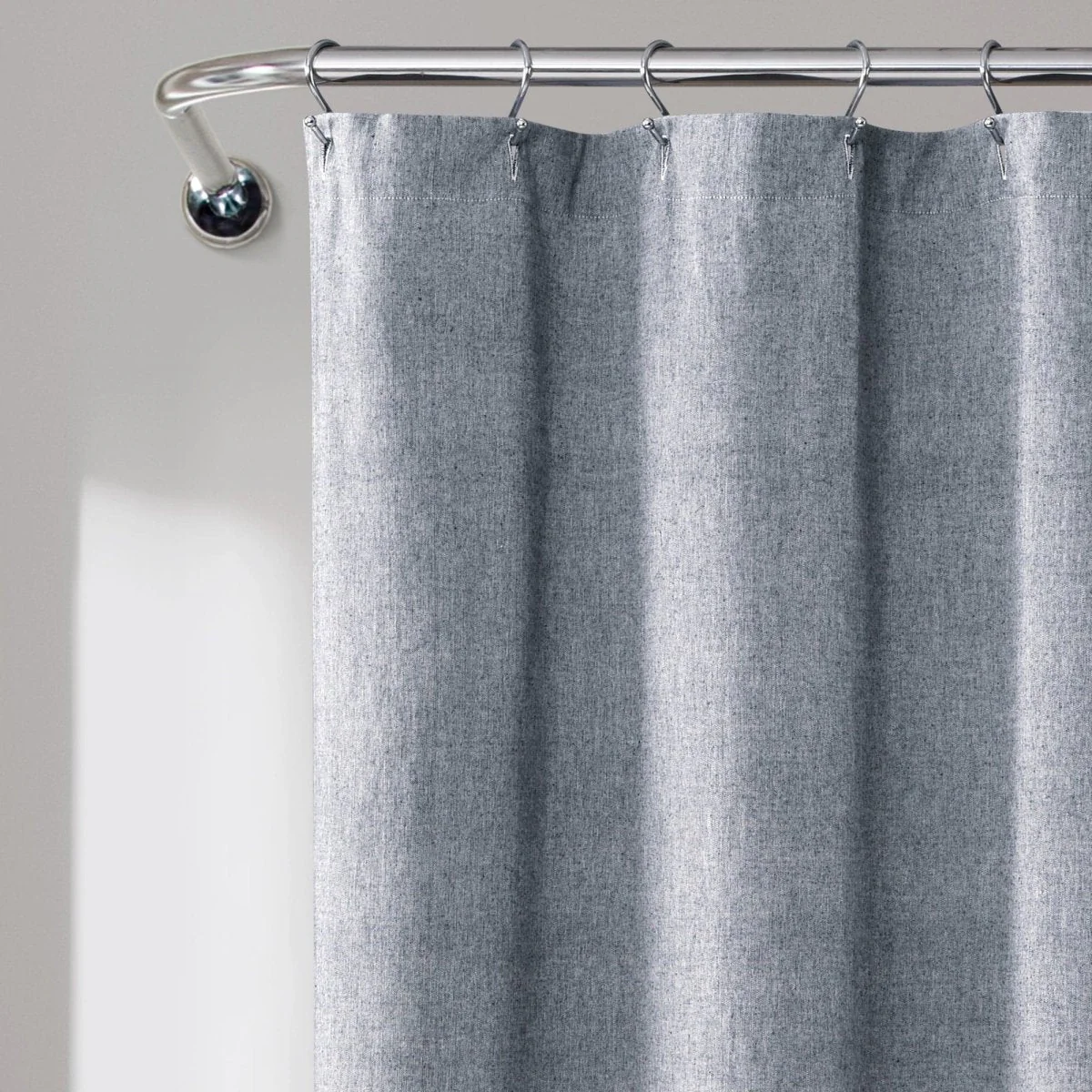 Nantucket Yarn Dyed Tassel Fringe Shower Curtain - Image 6
