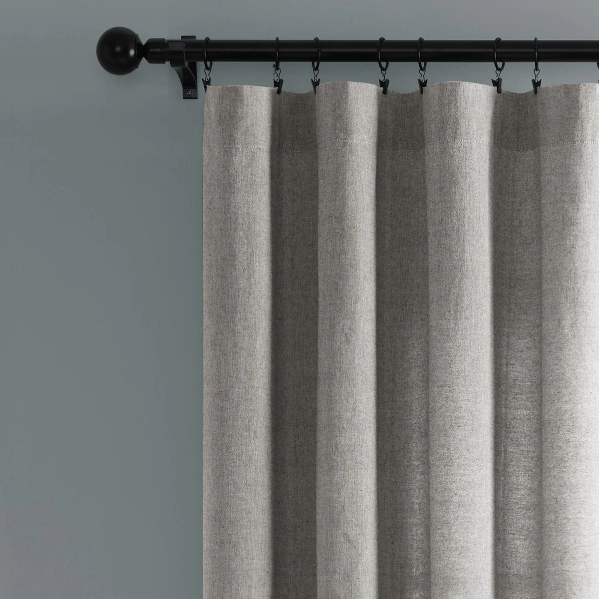 Nantucket Yarn Dyed Tassel Fringe Window Curtain Panel Set - Image 12