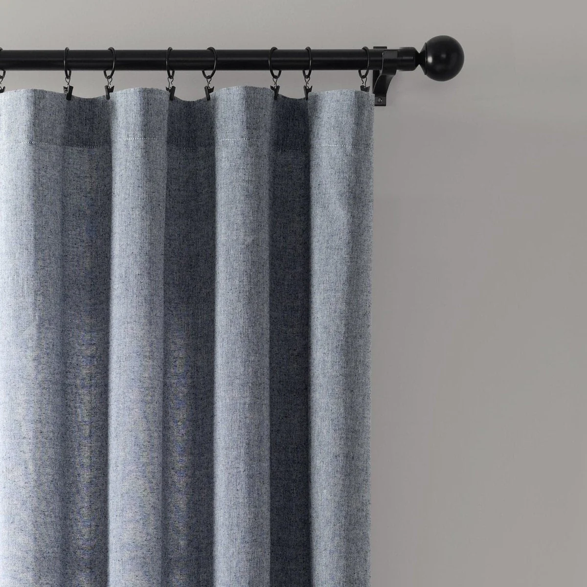 Nantucket Yarn Dyed Tassel Fringe Window Curtain Panel Set - Image 3