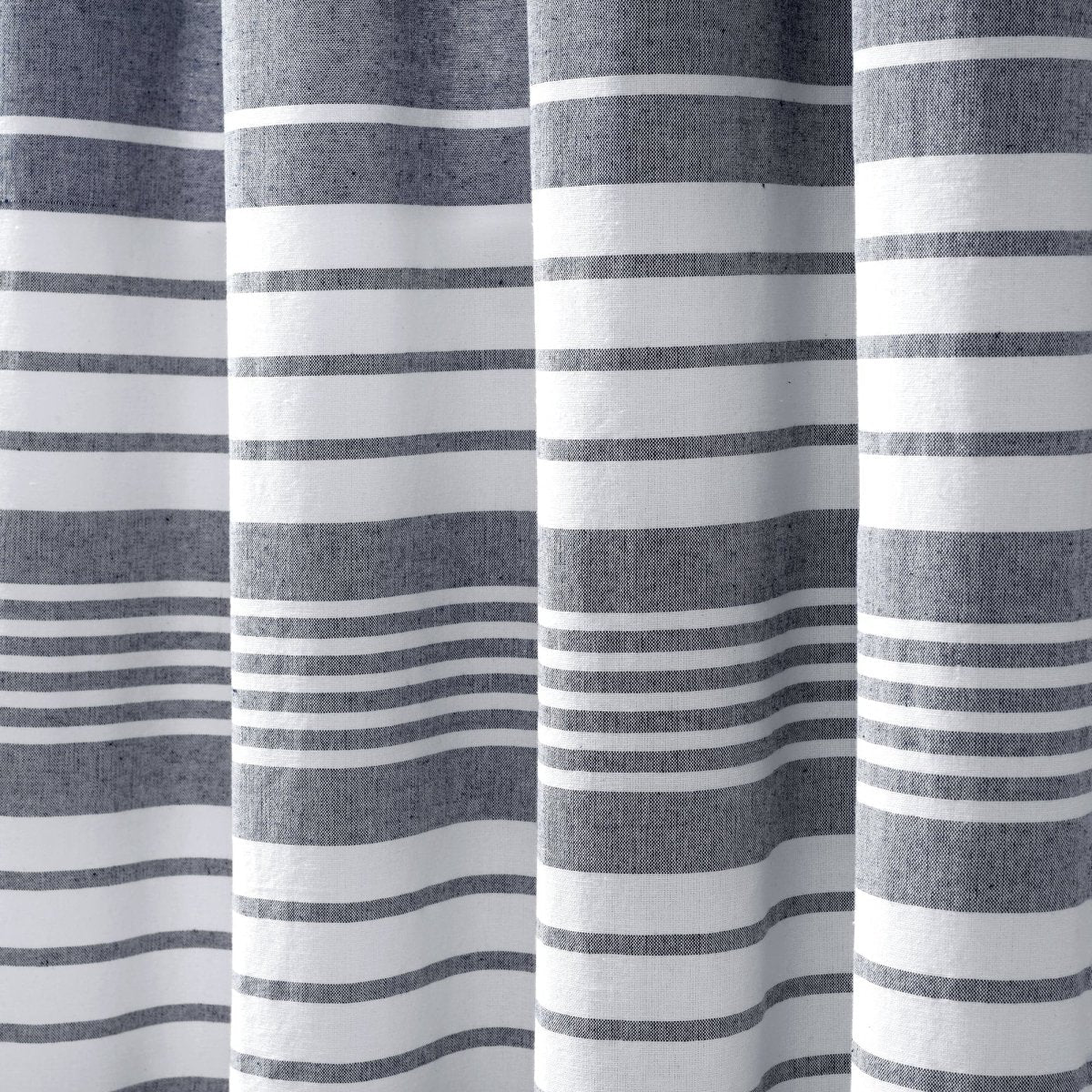 Nantucket Yarn Dyed Tassel Fringe Window Curtain Panel Set - Image 6