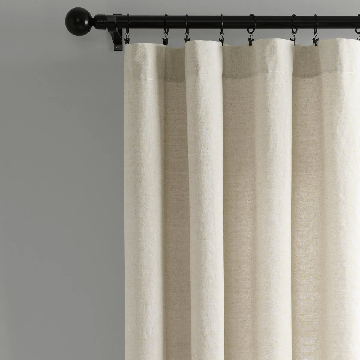Nantucket Yarn Dyed Tassel Fringe Window Curtain Panel Set - Image 7
