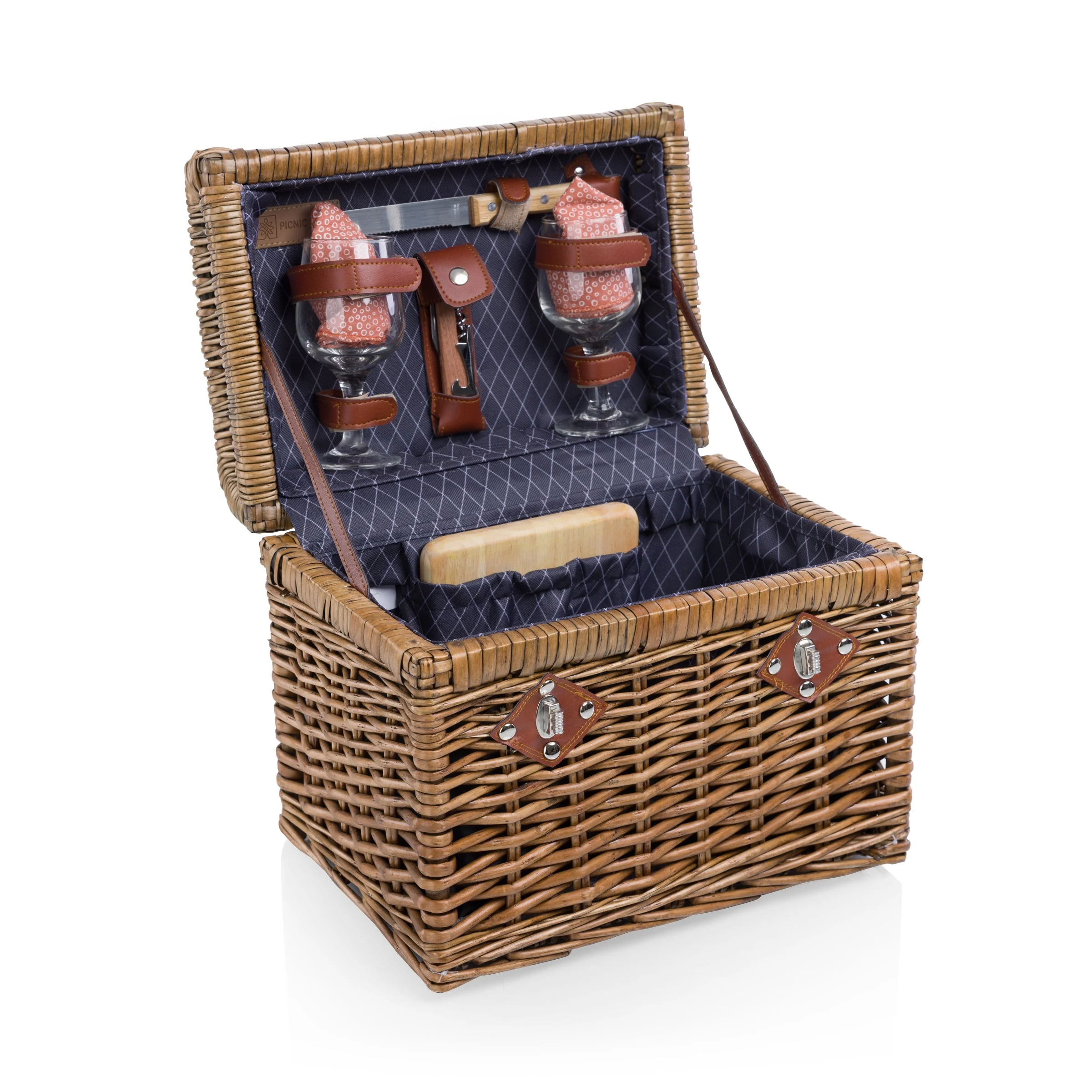 Napa Wine & Cheese Picnic Basket - Image 5