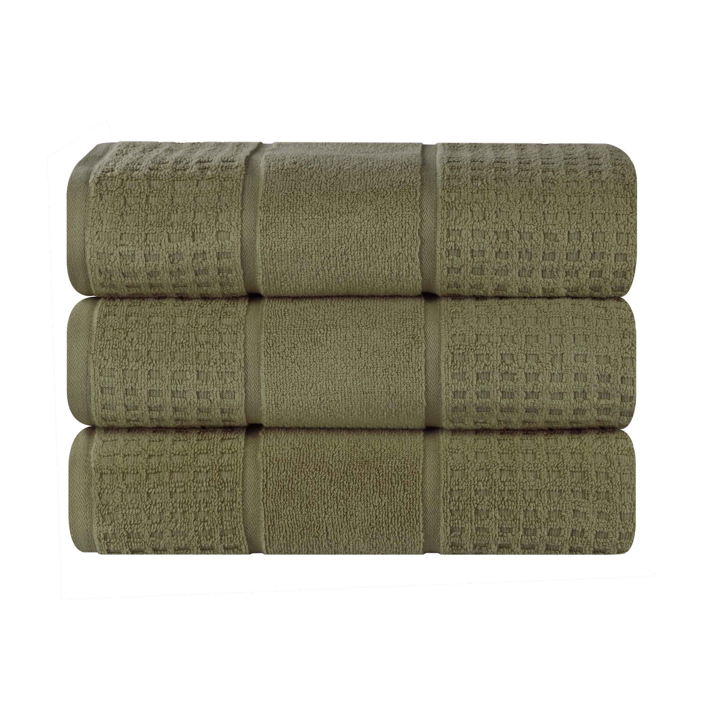 Napa Zero-Twist Cotton Waffle Towel Set 3 Piece - Image 26
