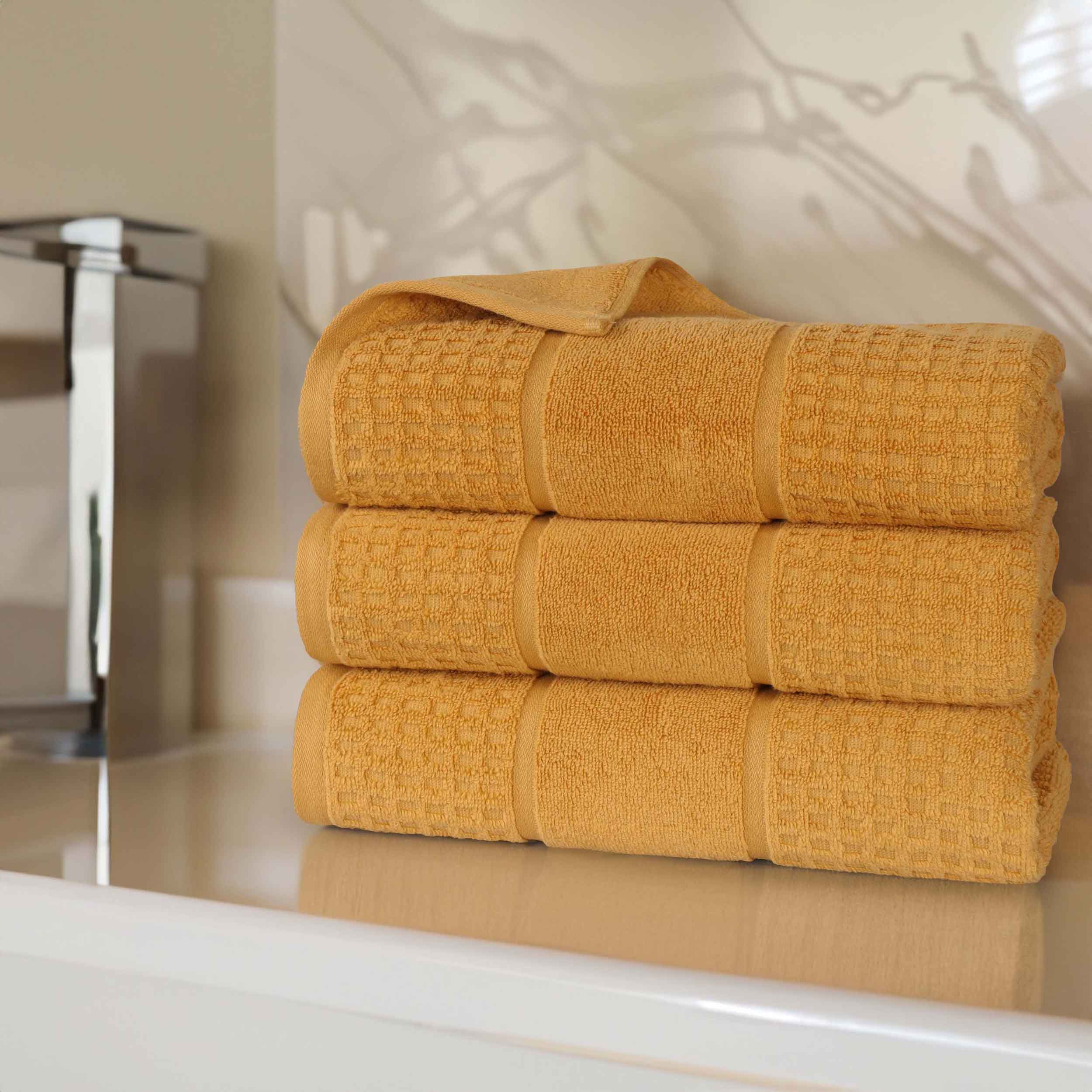 Napa Zero-Twist Cotton Waffle Towel Set 3 Piece - Image 32