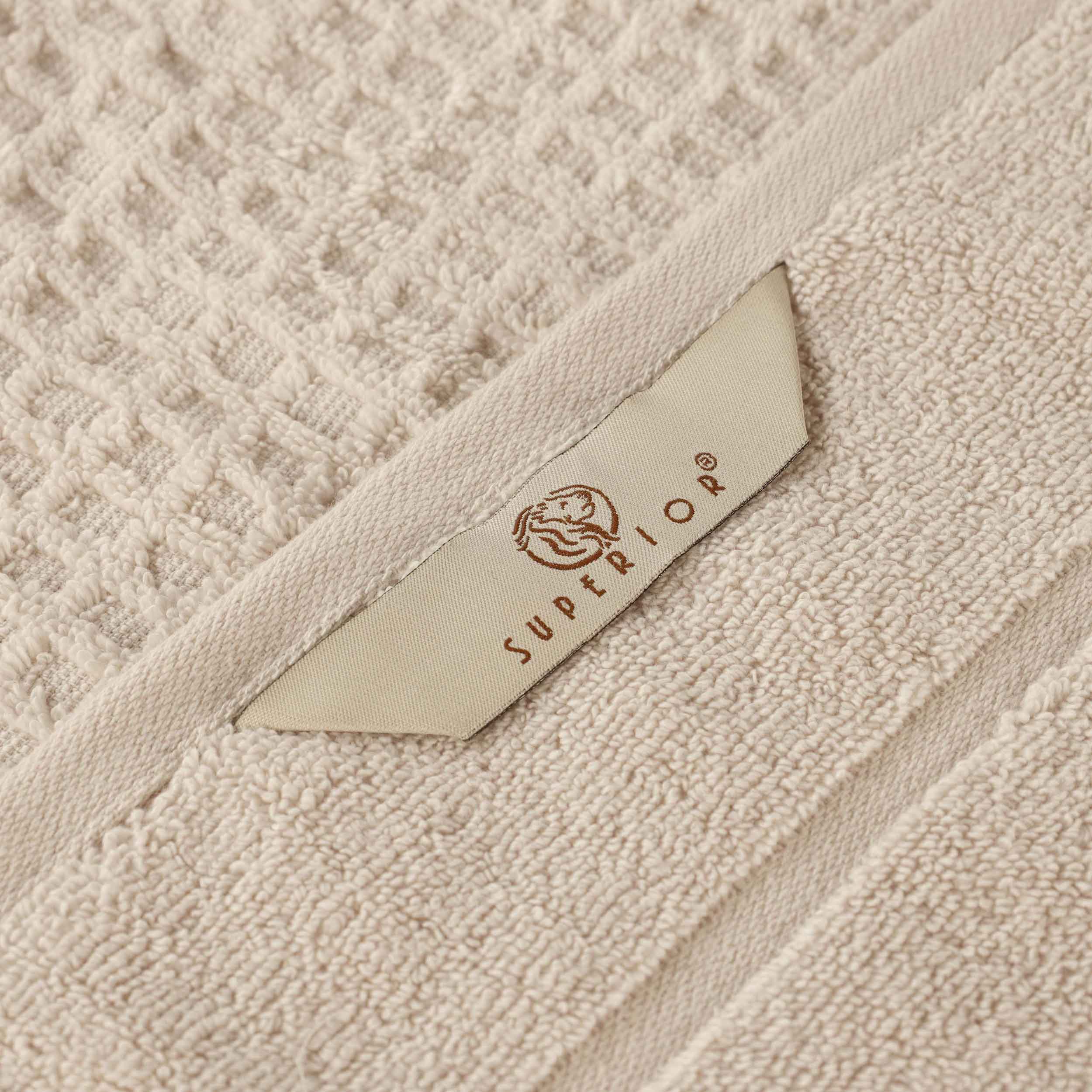 Napa Zero-Twist Cotton Waffle Towel Set 3 Piece - Image 45