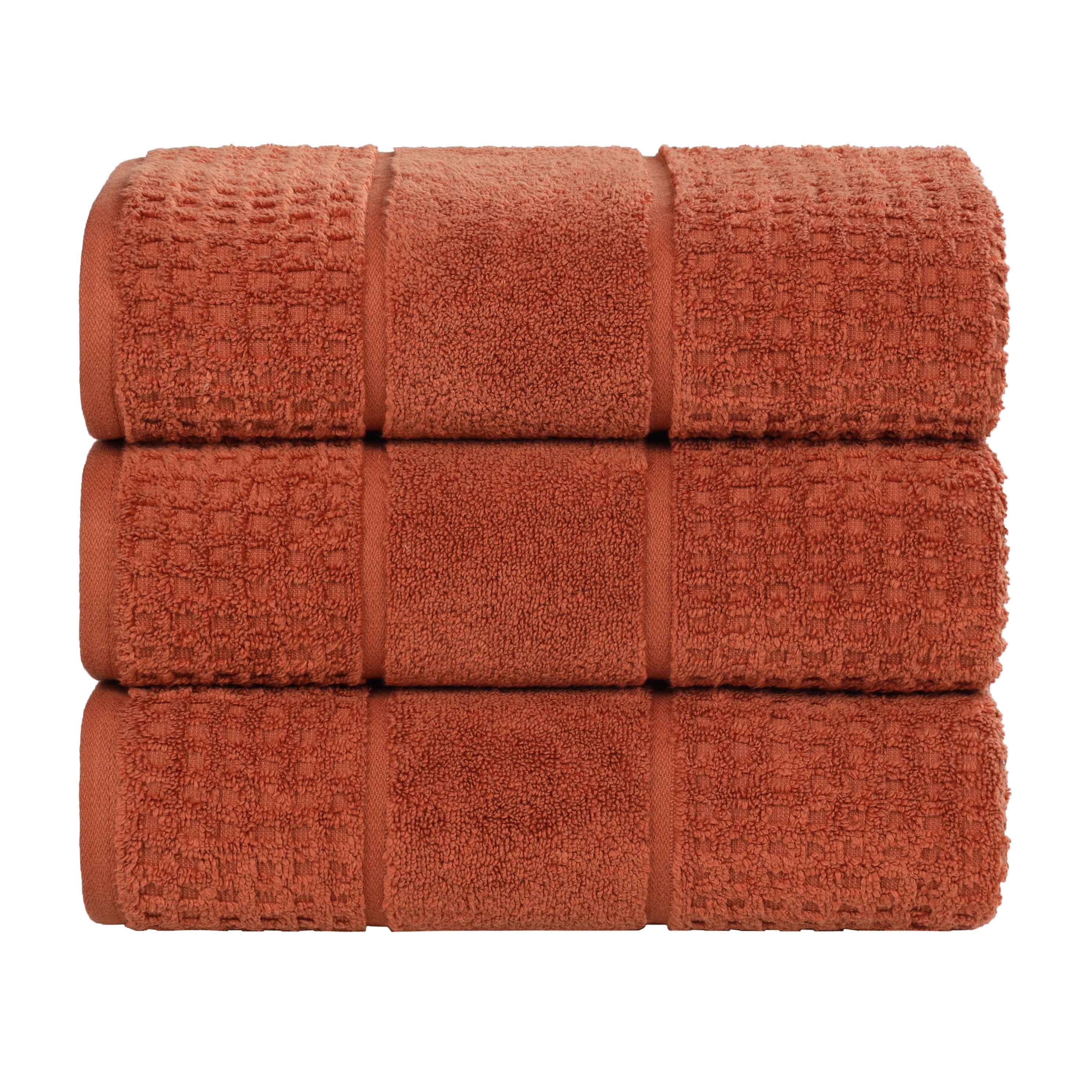Napa Zero-Twist Cotton Waffle Towel Set 3 Piece - Image 47