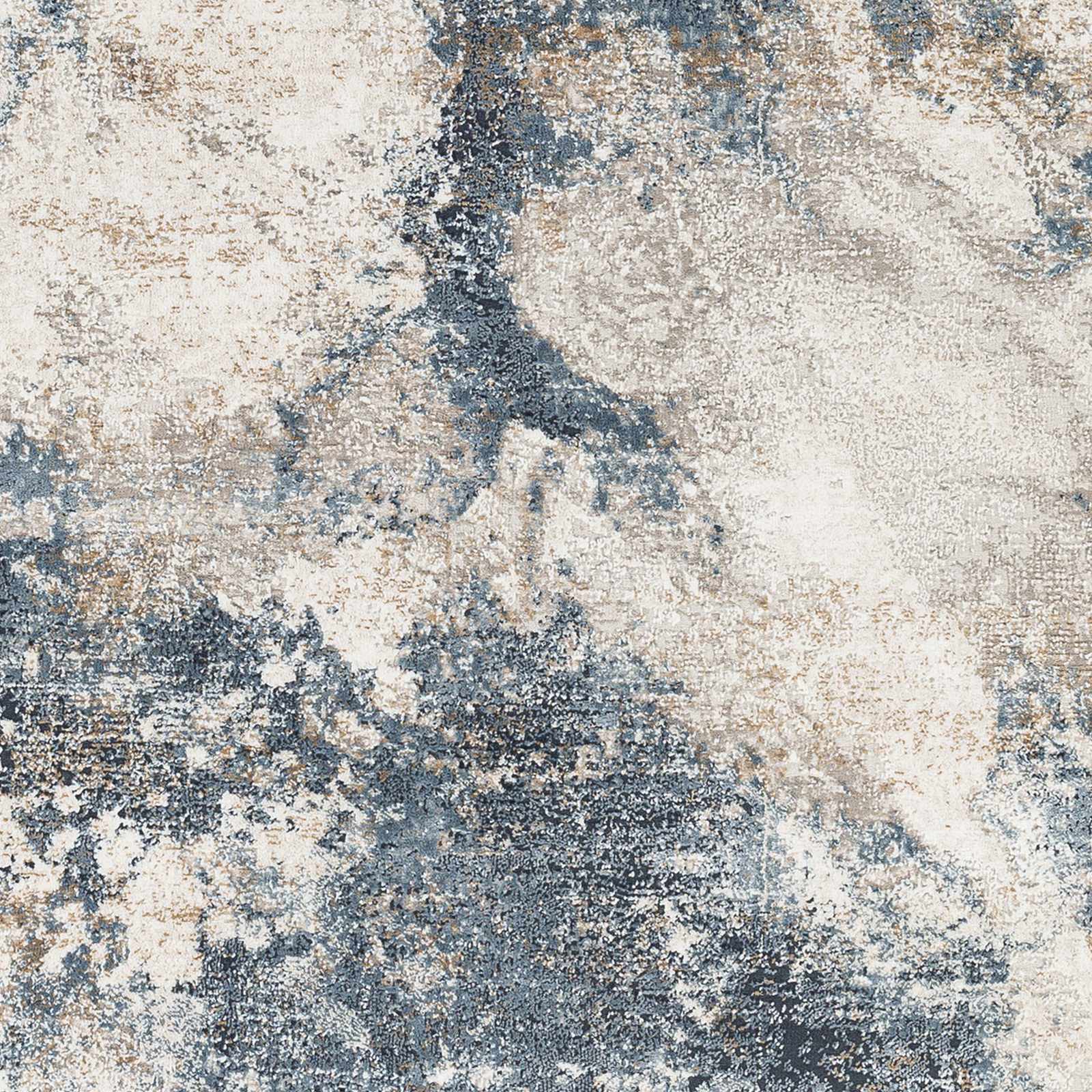 Napierville Blue Marble Rug - Image 4