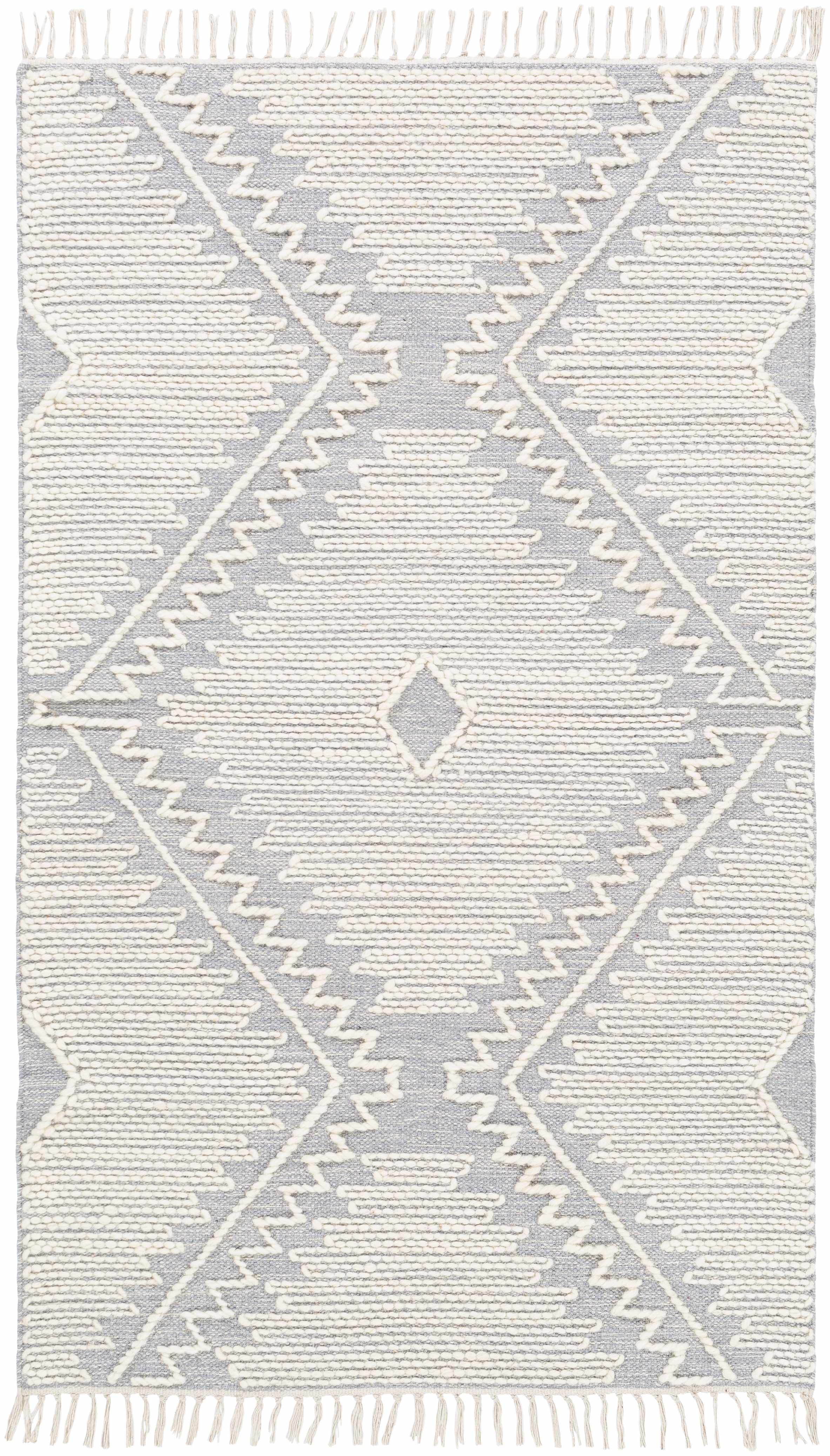 Naranjito Cream/Slate Trellis 2x3 Rug - Clearance - Image 10