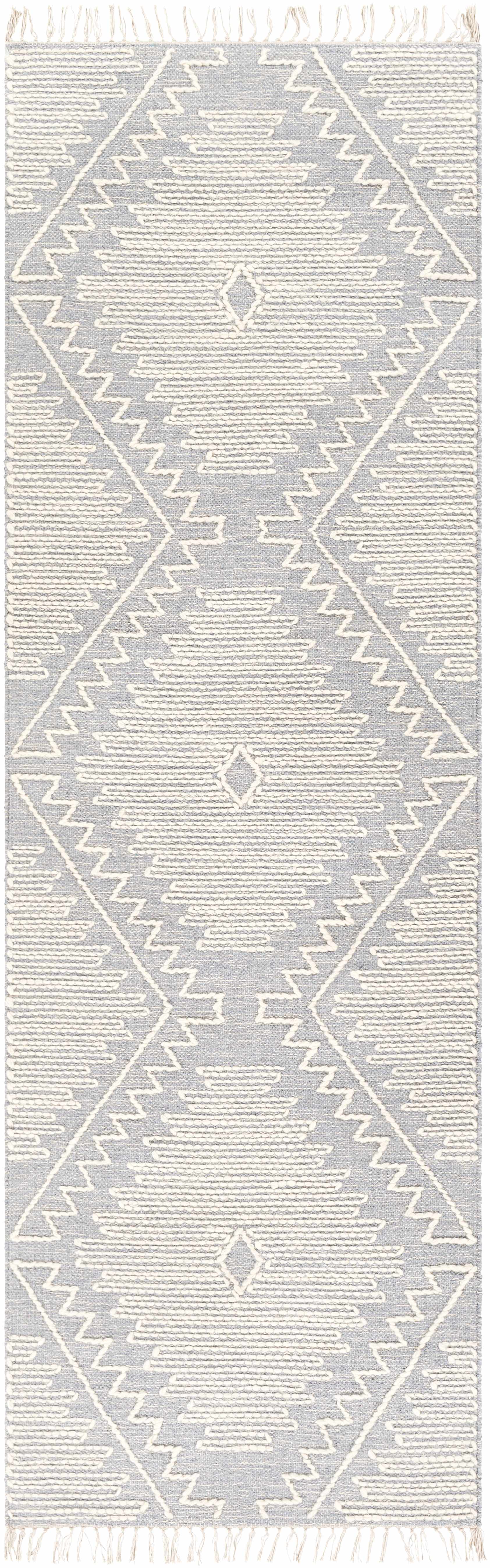 Naranjito Cream/Slate Trellis 2x3 Rug - Clearance - Image 9