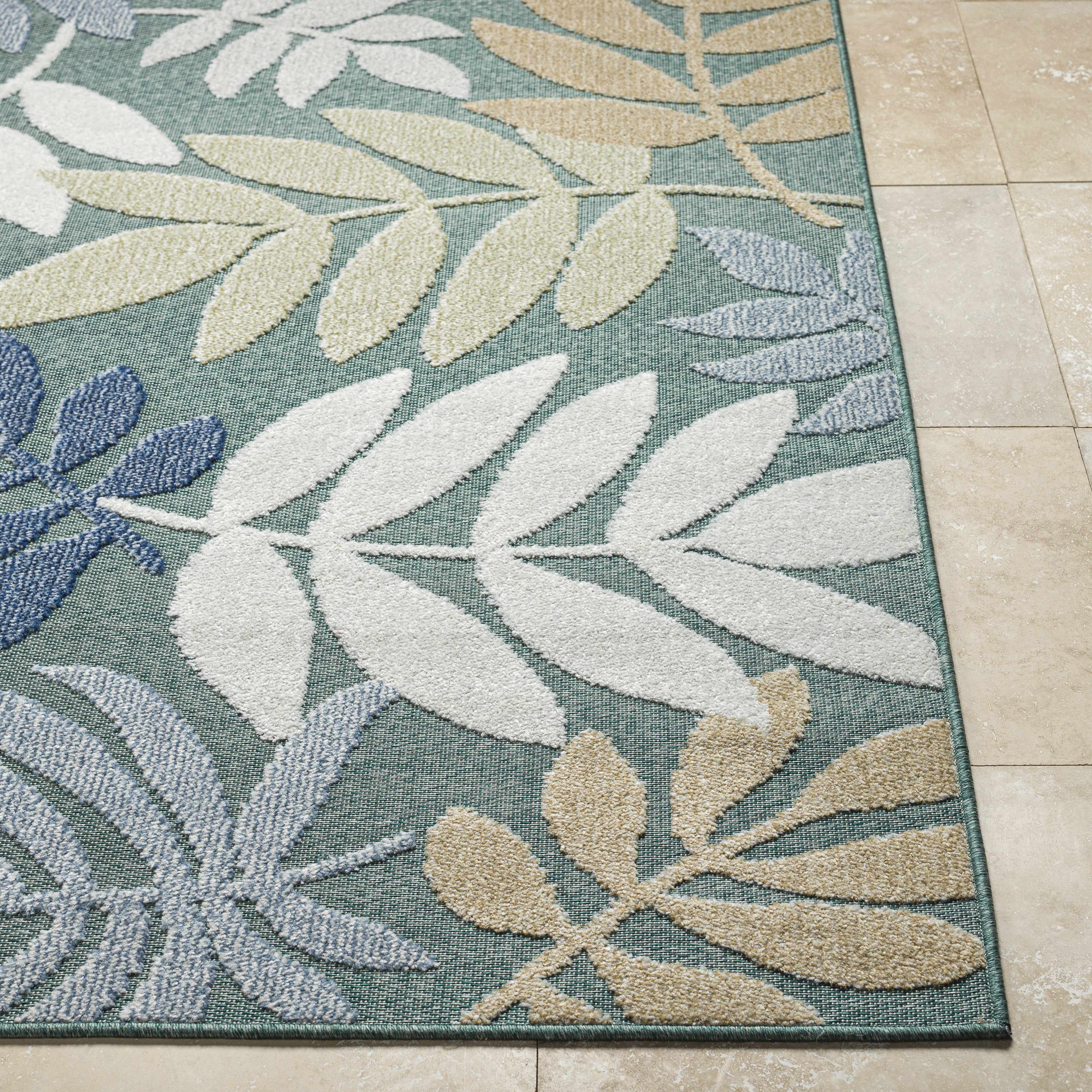 Nasha Medium Green Area Rug - Image 3