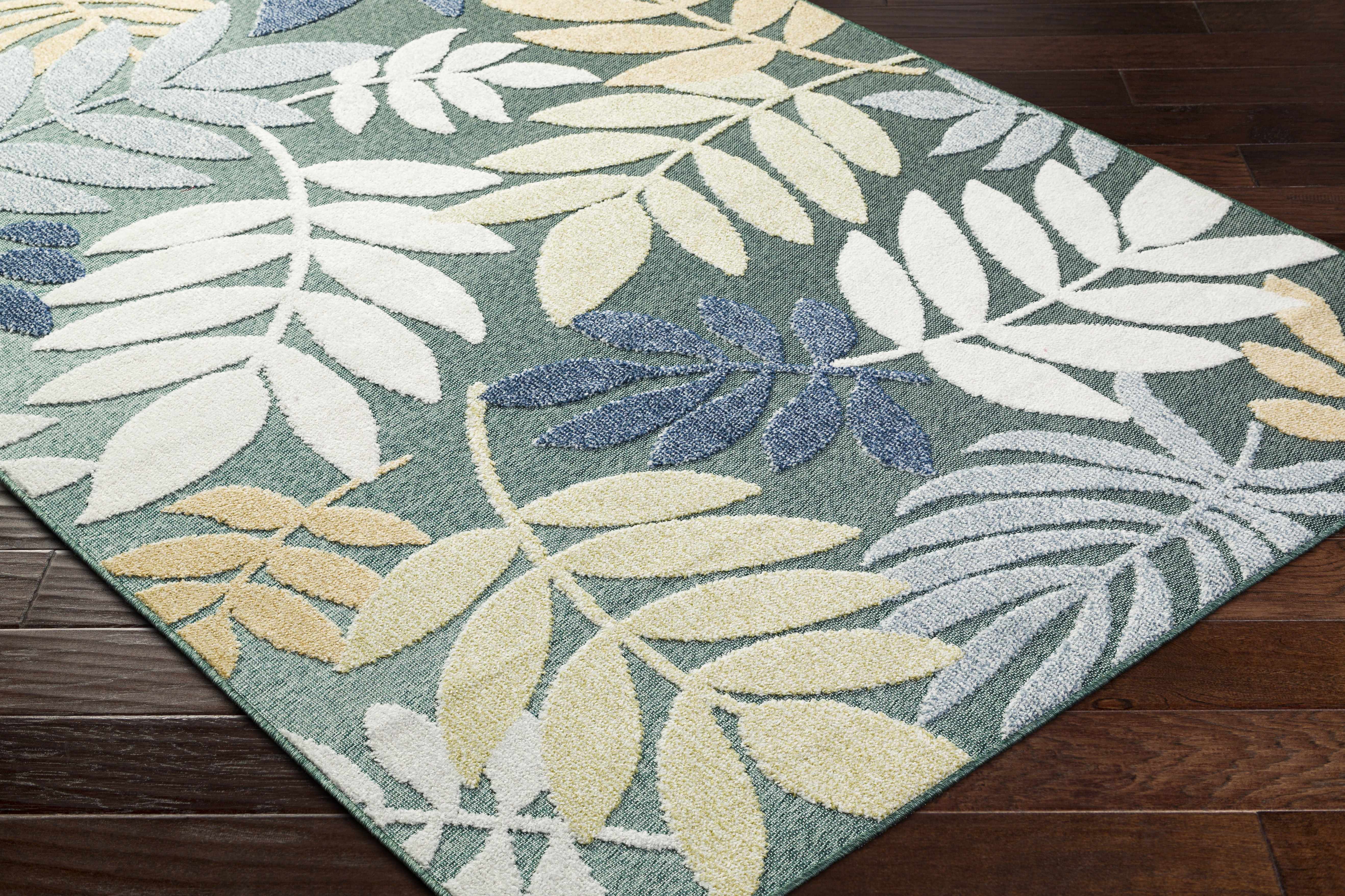 Nasha Medium Green Area Rug - Image 4