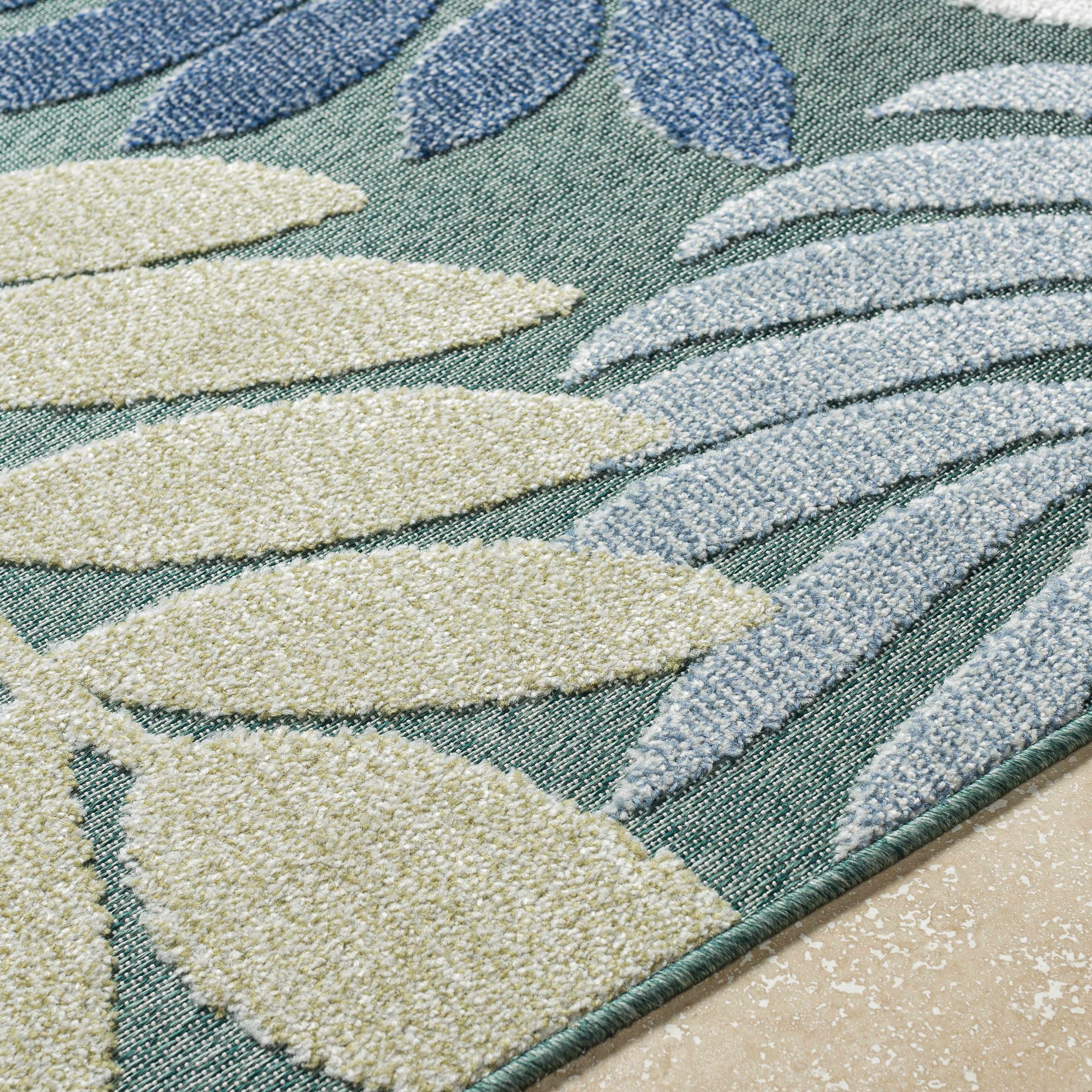 Nasha Medium Green Area Rug - Image 6