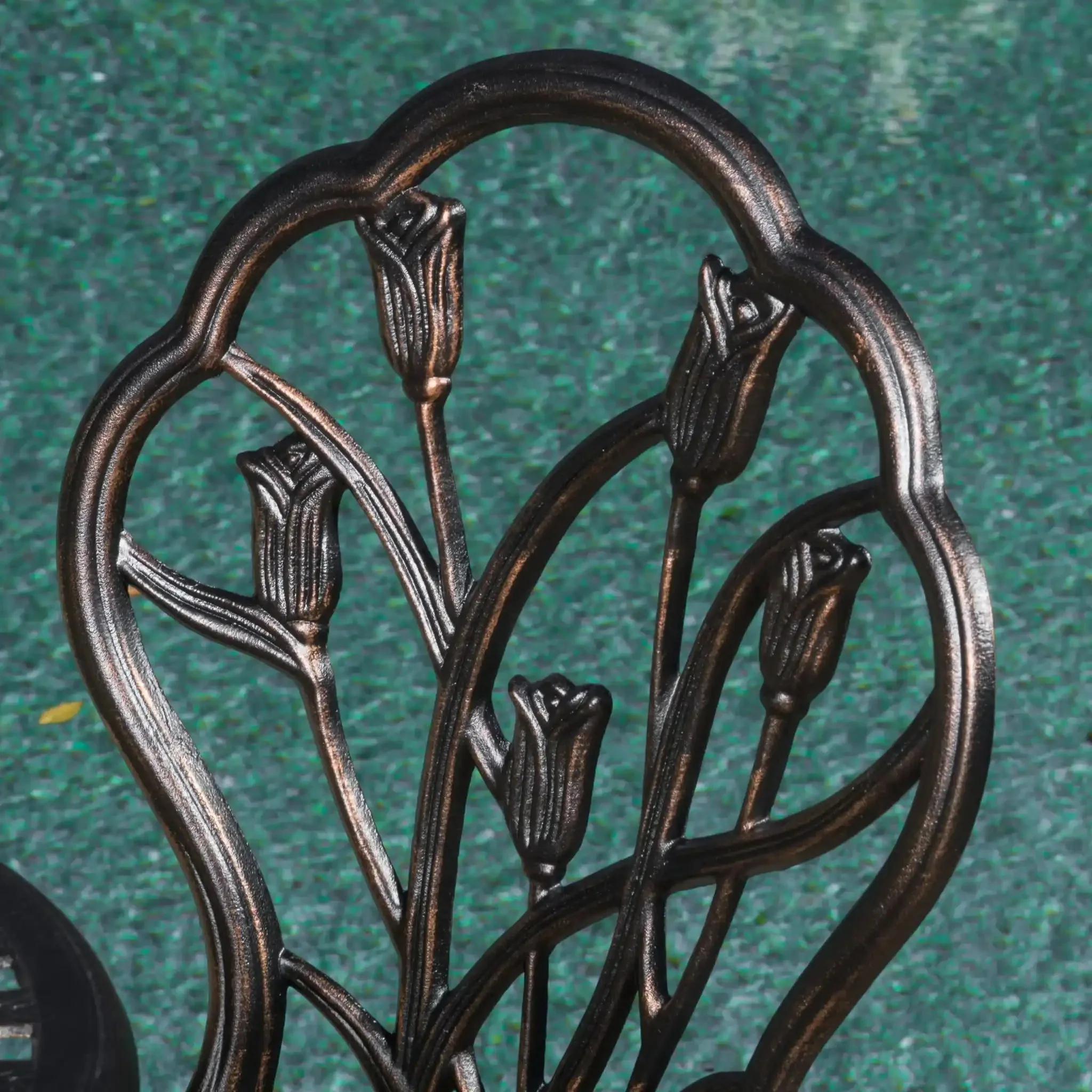 Nassau - Cast 3 Piece Bistro Set - Image 7
