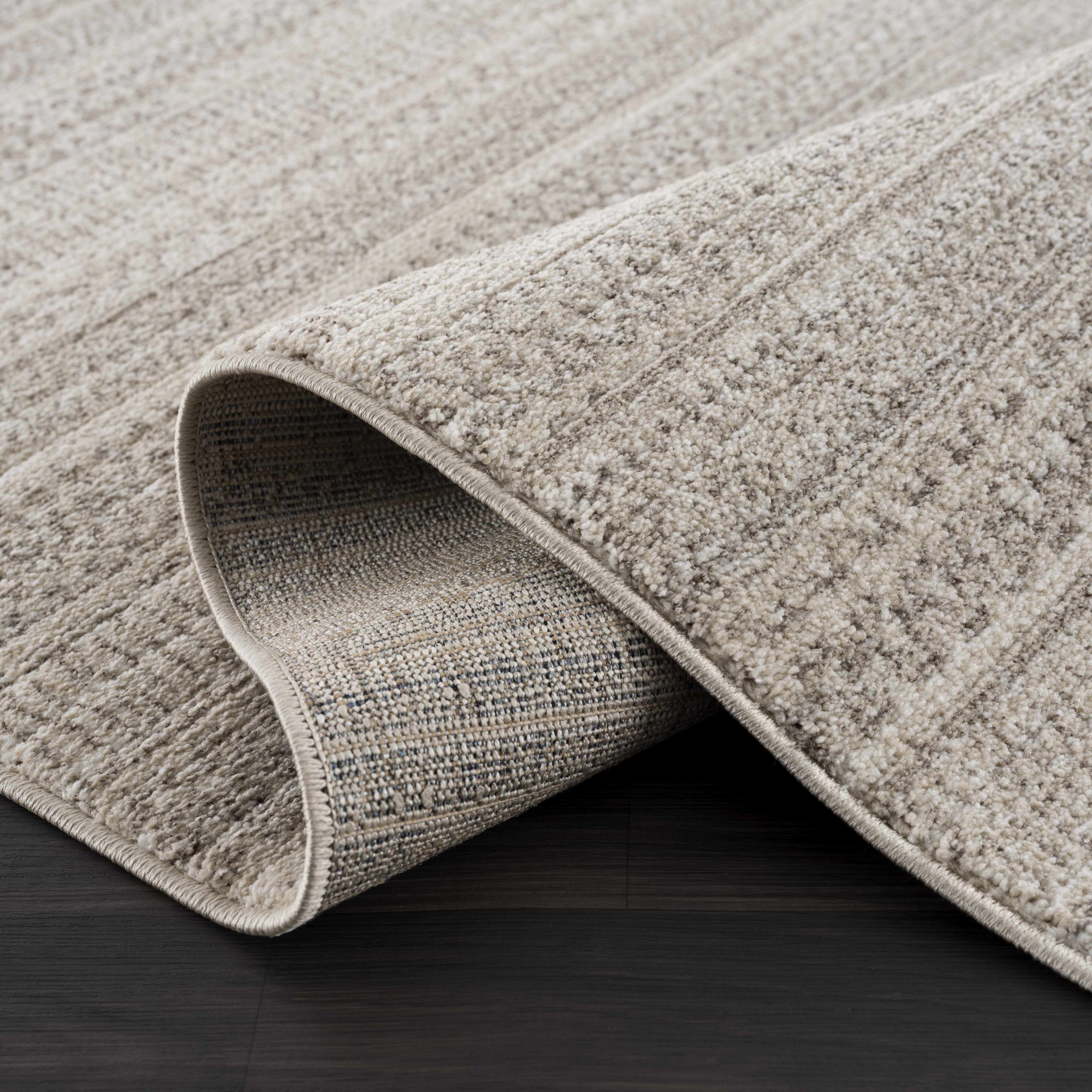 Nate Beige Tribal High Pile Carpet - Image 13