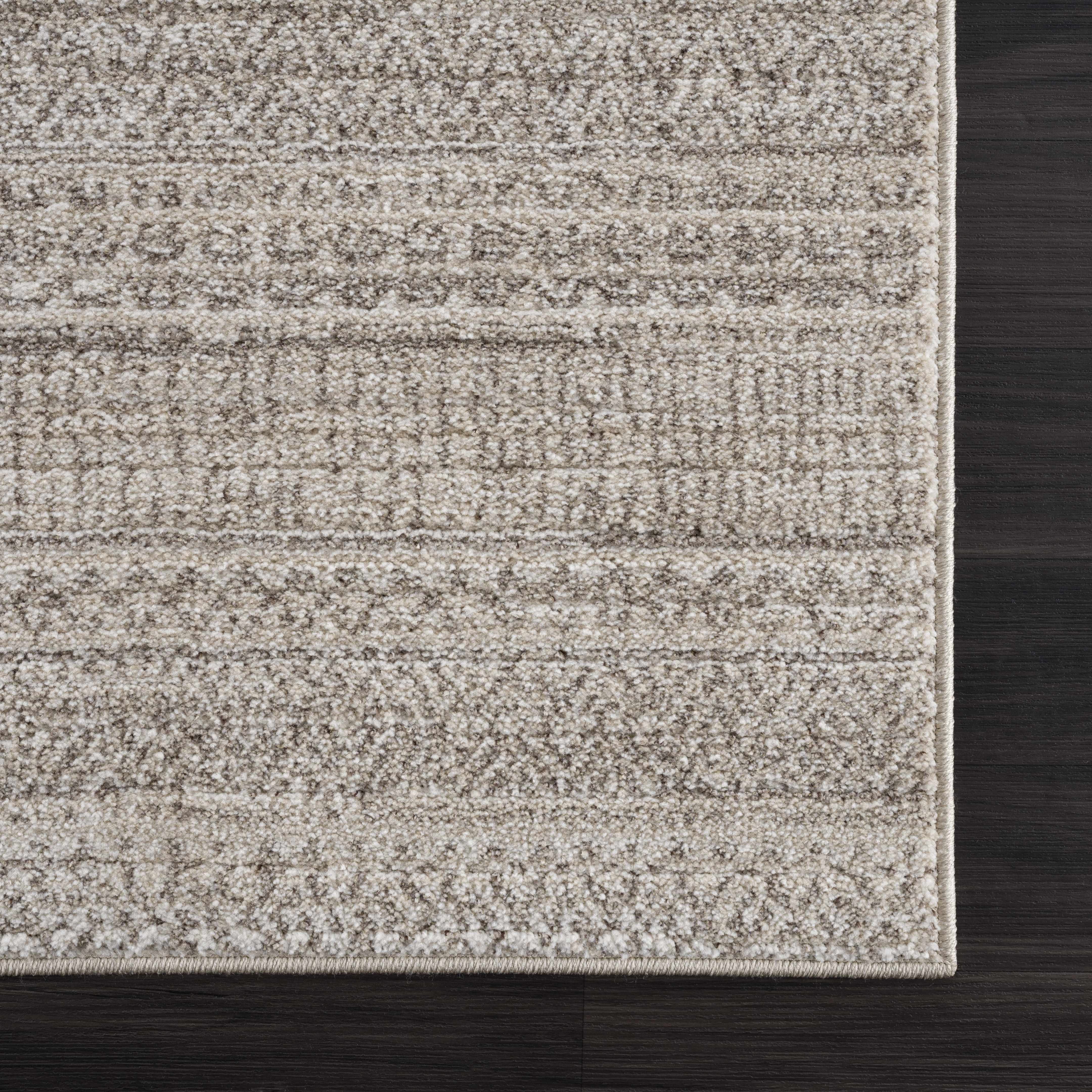 Nate Beige Tribal High Pile Carpet - Image 8
