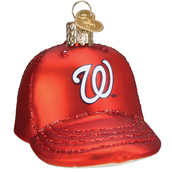 Nationals Baseball Cap Ornament - Image 3