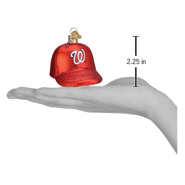 Nationals Baseball Cap Ornament - Image 4