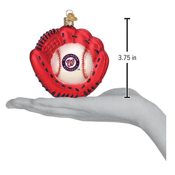 Nationals Baseball MItt Ornament - Image 5