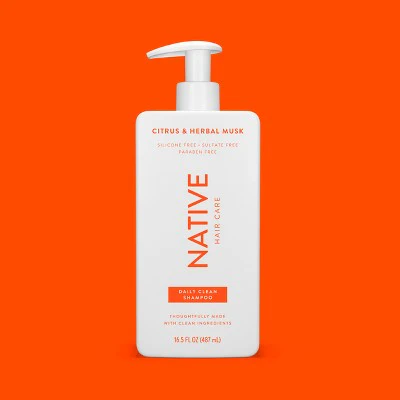 Native Citrus Herbal Musk Daily Shampoo for Men & Women 16.5 fl oz - Image 9