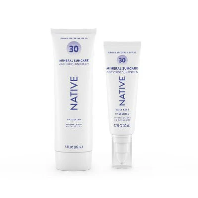 Native Mineral Face Lotion Unscented SPF 30 1.7 fl oz - Imperfect Box - Image 10