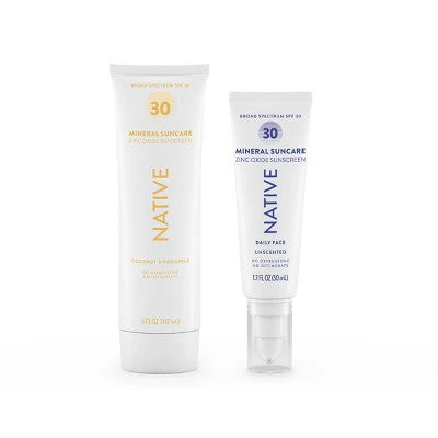 Native Mineral Face Lotion Unscented SPF 30 1.7 fl oz - Imperfect Box - Image 12
