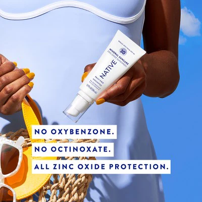 Native Mineral Face Lotion Unscented SPF 30 1.7 fl oz - Imperfect Box - Image 6