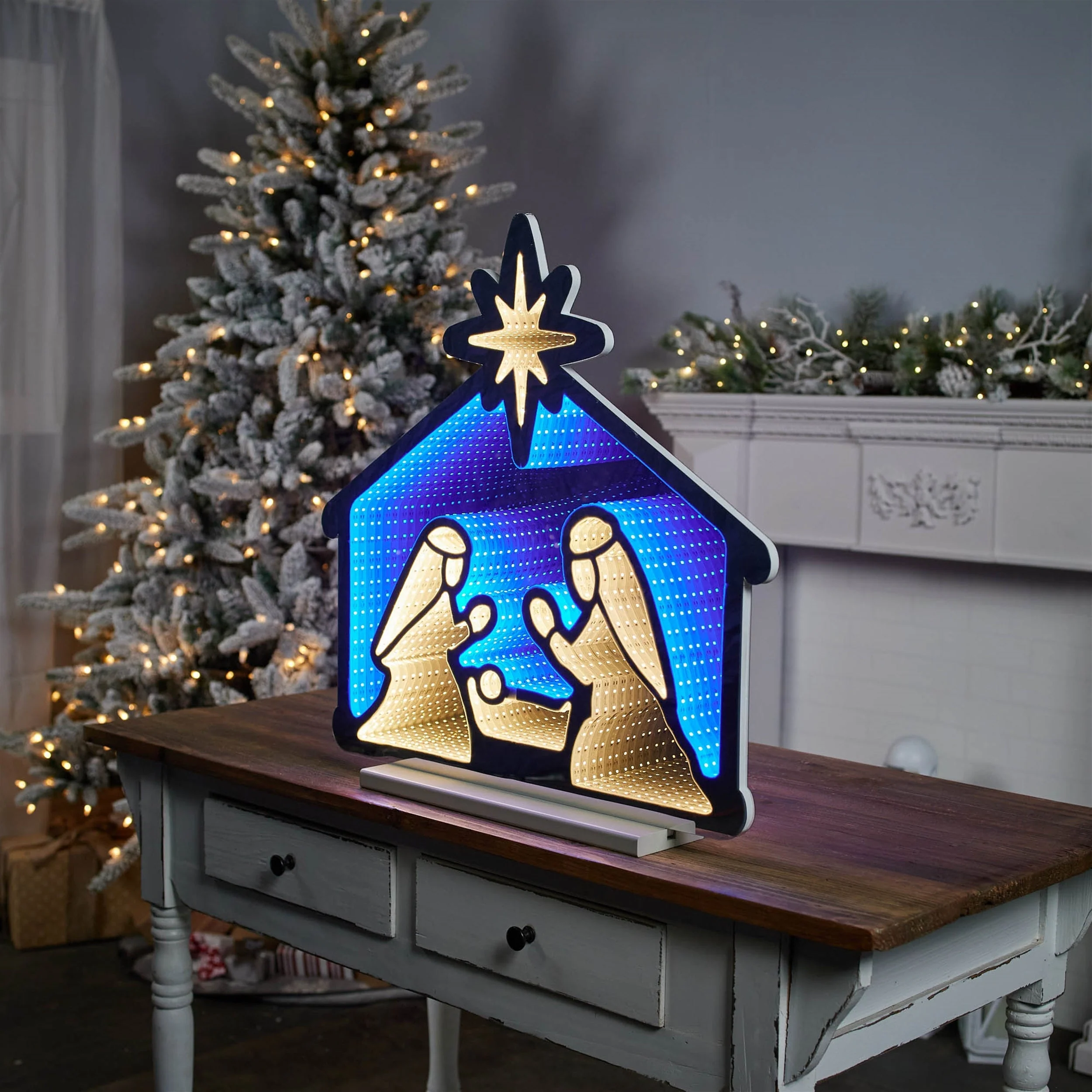 Nativity Scene Ekkolight 24.5"H - Image 3