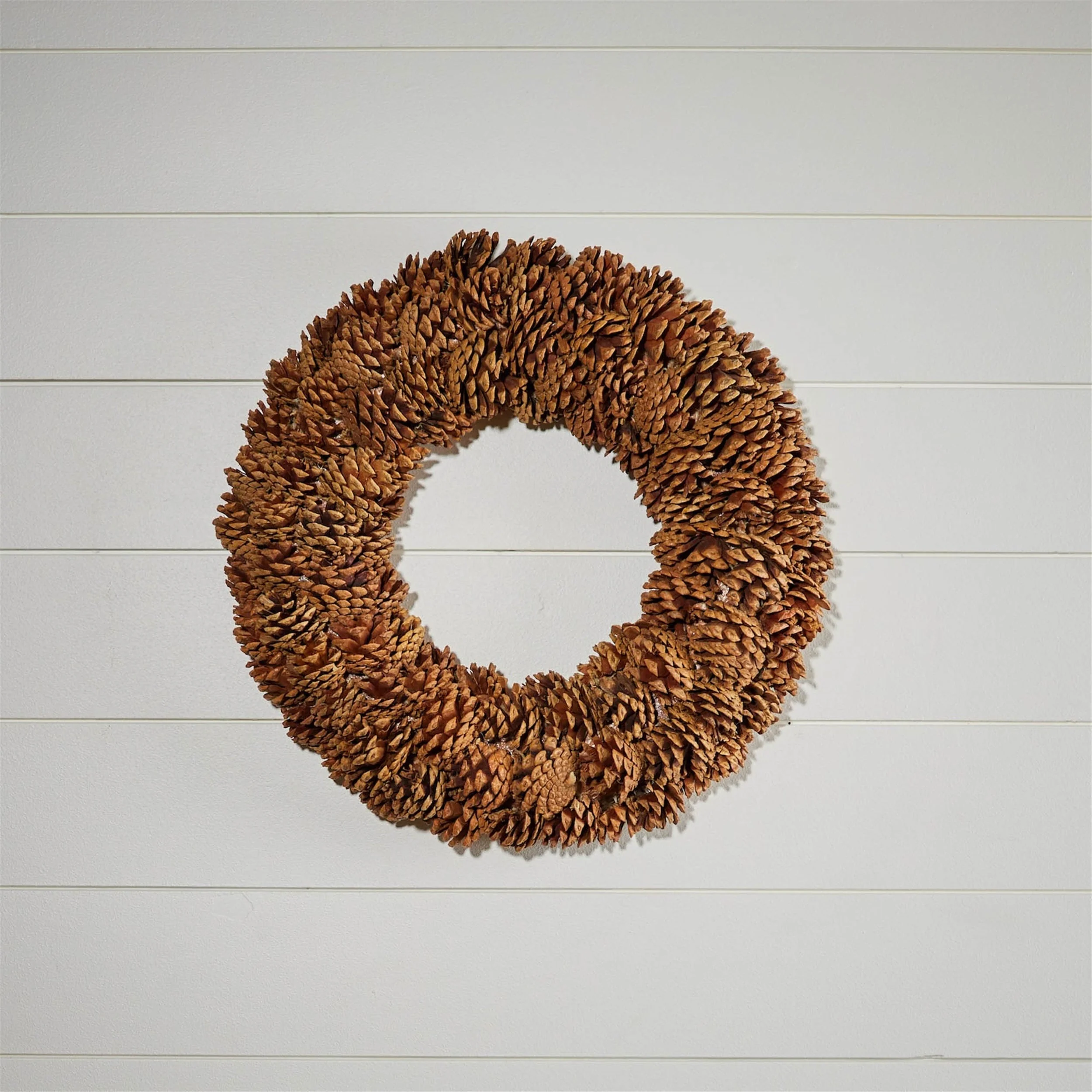 Natural Pinecone Wreath 18"D - Image 2
