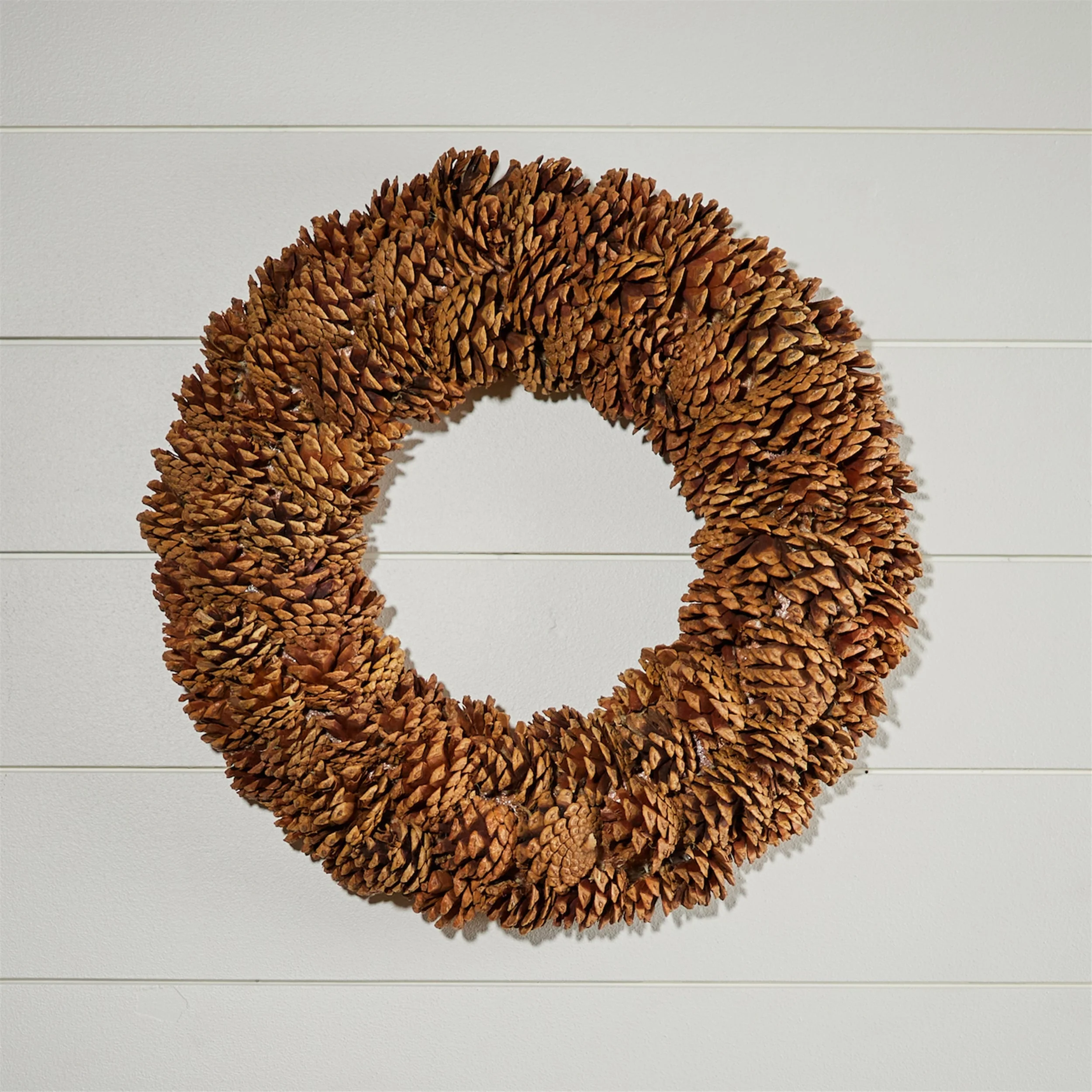 Natural Pinecone Wreath 18"D - Image 3