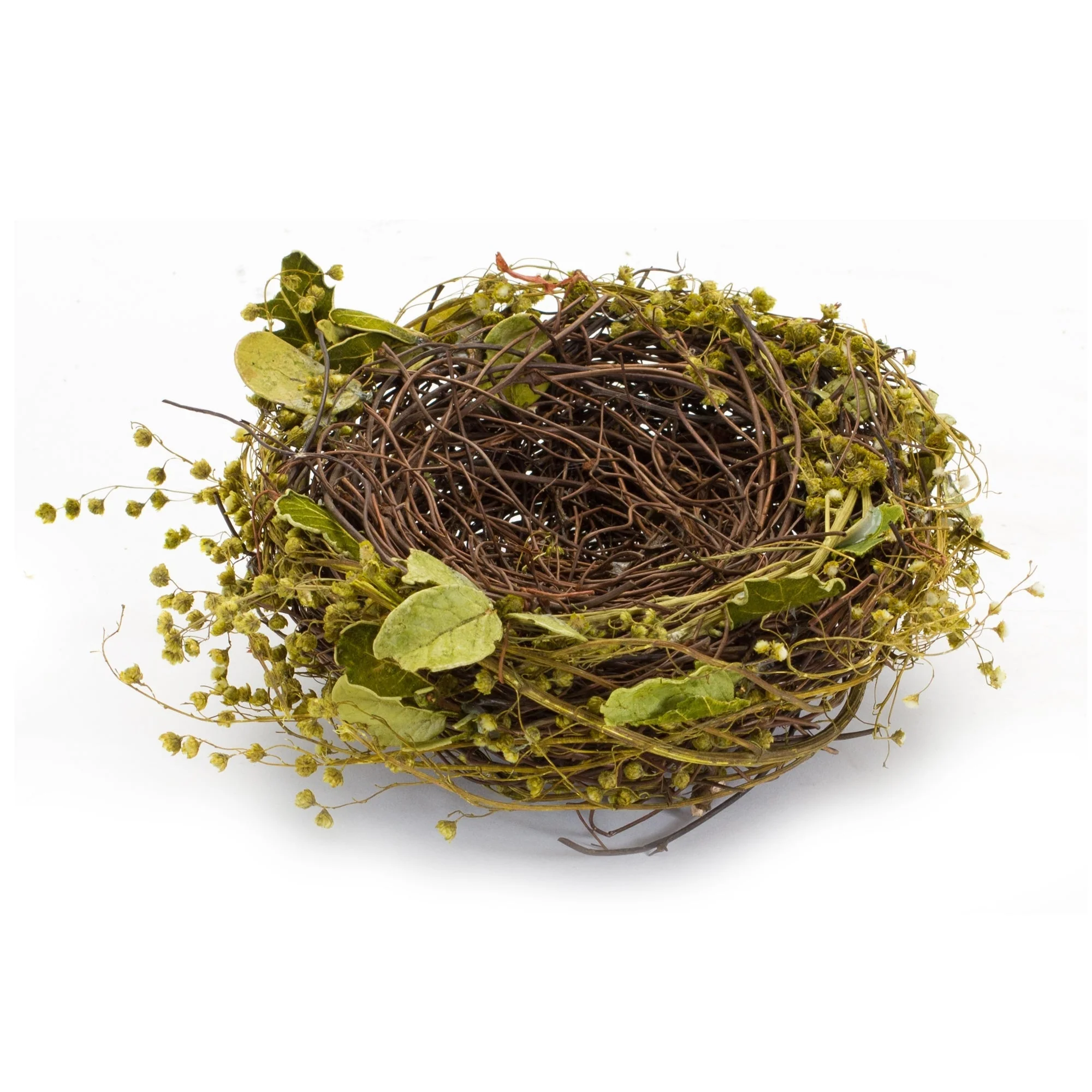 Natural Twig Bird Nest with Speckled Egg Accent (Set of 4) - Image 4