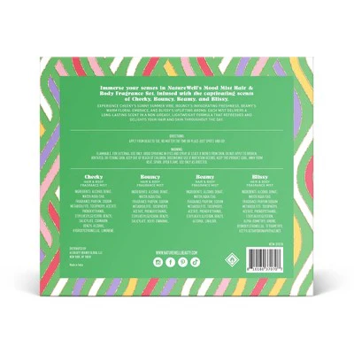 NatureWell Fragrance Mist Gift Set 4ct - Imperfect Box - Image 5