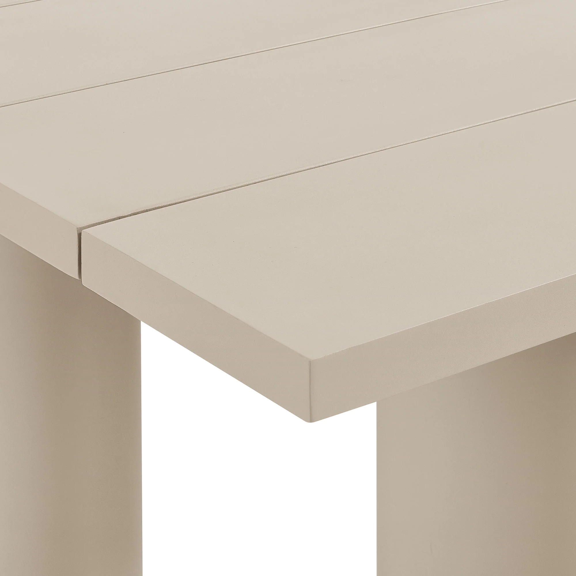 Nautica Outdoor Patio 87" Rectangular Aluminum Dining Table by Modway - Image 7