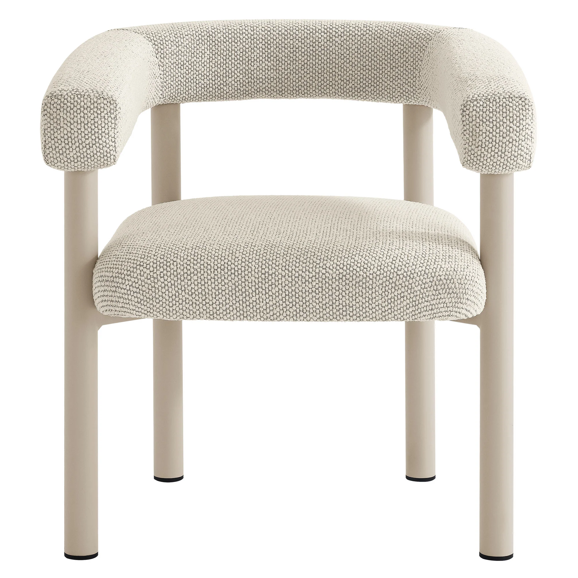 Nautica Outdoor Patio Aluminum Dining Armchairs Set of 2 by Modway - Image 7