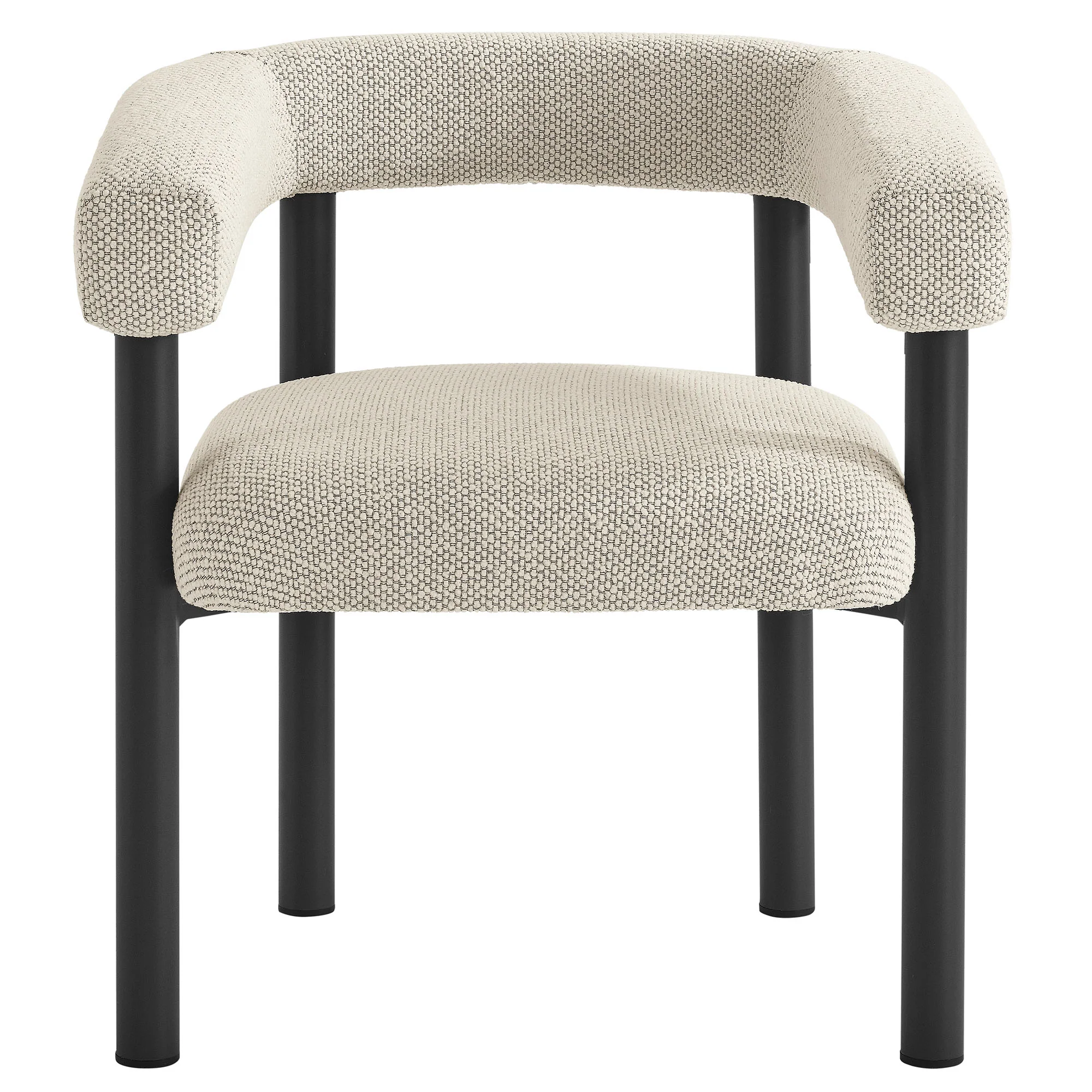 Nautica Outdoor Patio Aluminum Dining Armchairs Set of 2 by Modway - Image 8