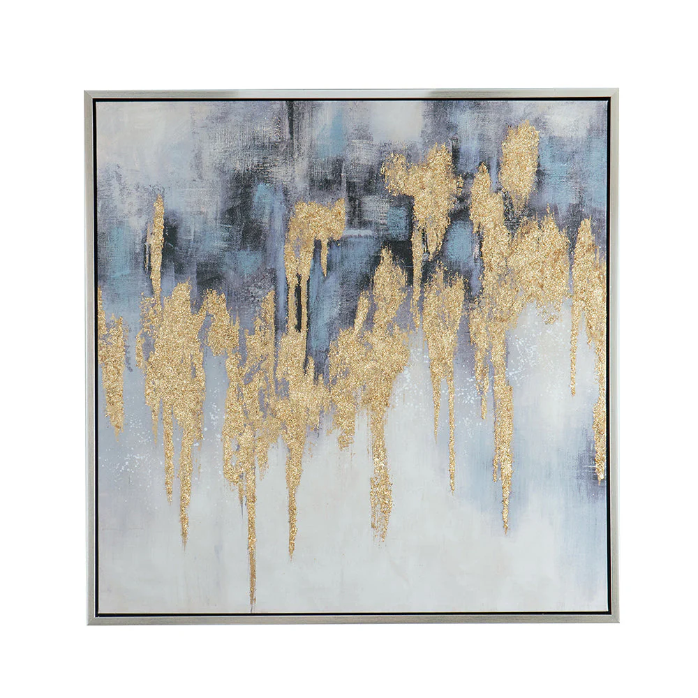 Nautilus Nightfall™ — Hand-Stretched Abstract Canvas Wall Art - Image 2