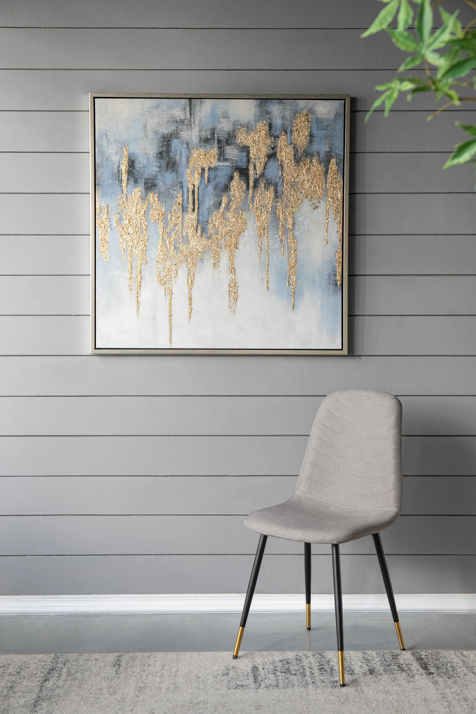 Nautilus Nightfall™ — Hand-Stretched Abstract Canvas Wall Art - Image 5